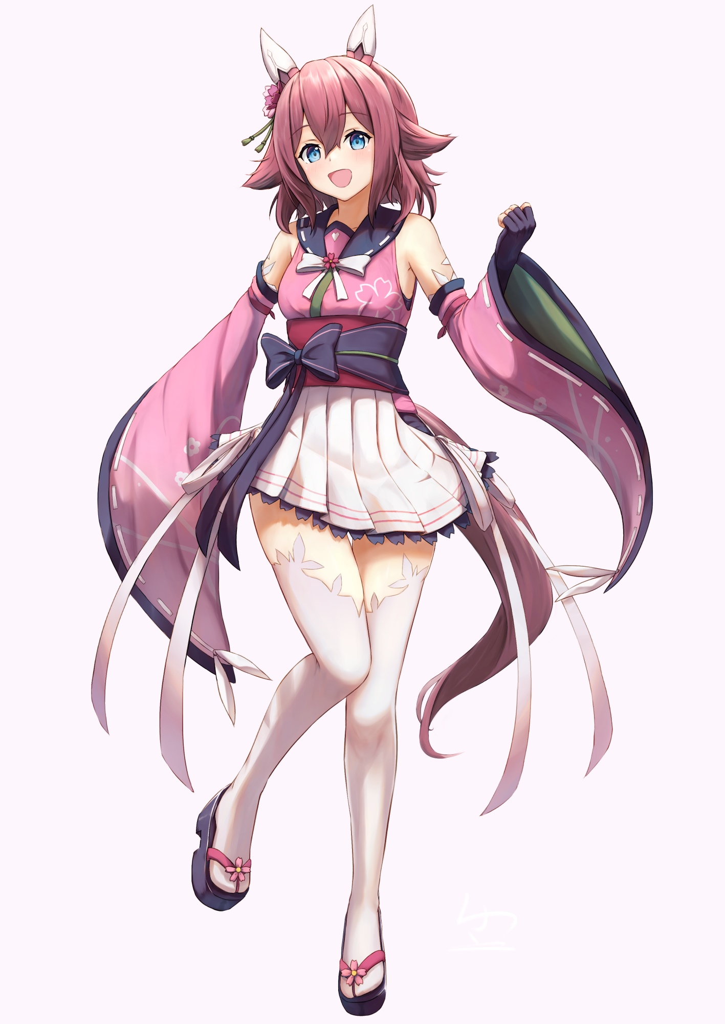 Sakura Chiyono O Uma Musume Pretty Derby Fan Art HD Phone Wallpaper