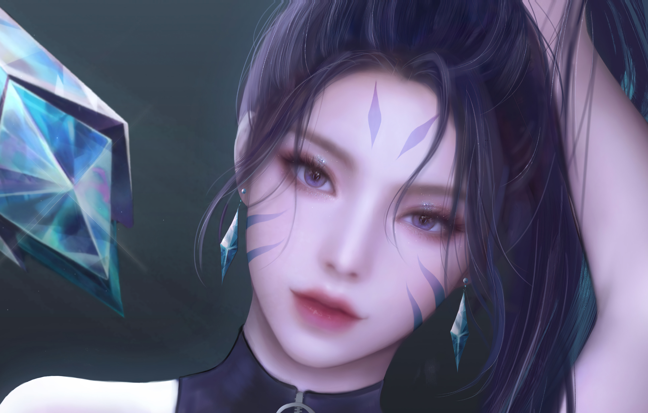 Kai'Sa from League of Legends K/DA HD Wallpaper