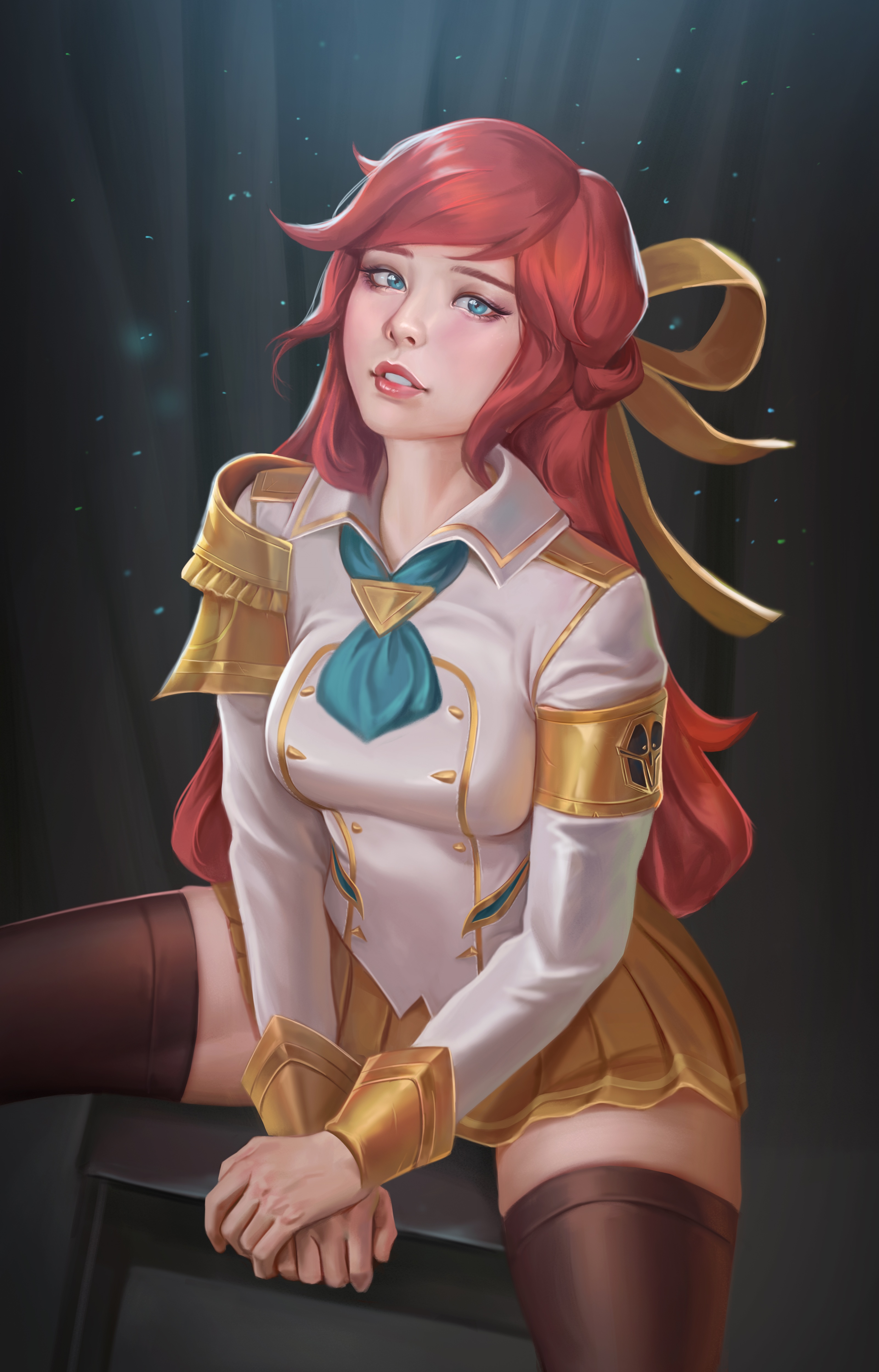 Lux from League of Legends fan art HD Phone Wallpaper