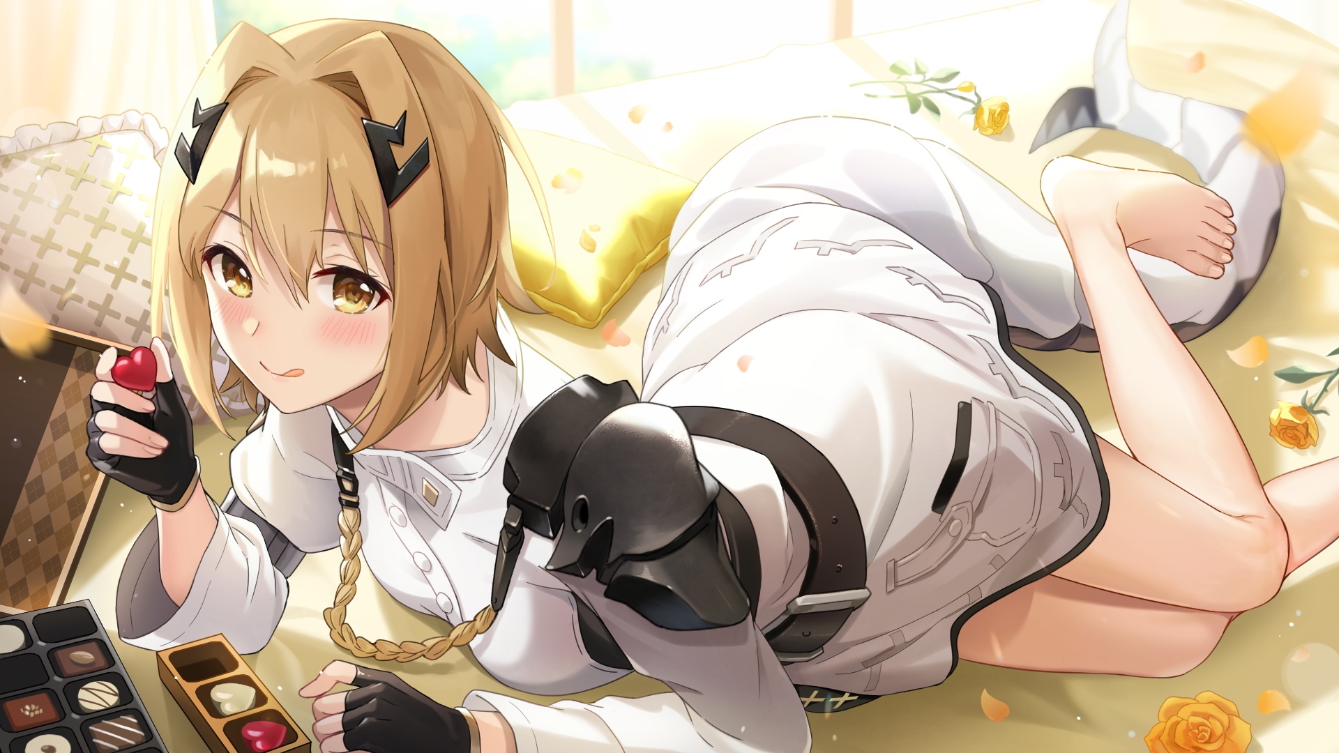 Vice from Alchemy Stars with chocolates HD Wallpaper