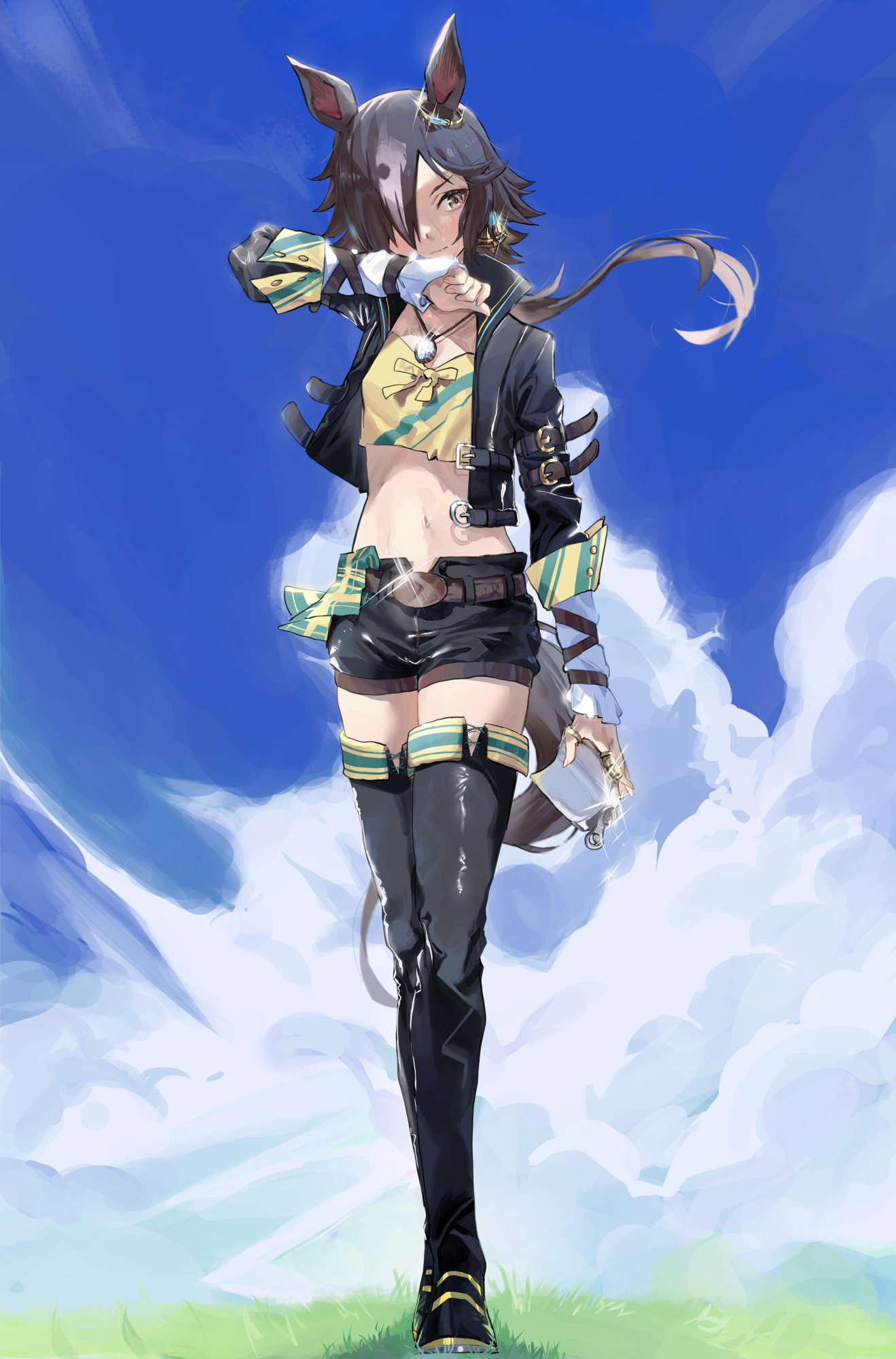 Vodka from Uma Musume Pretty Derby HD Phone Wallpaper