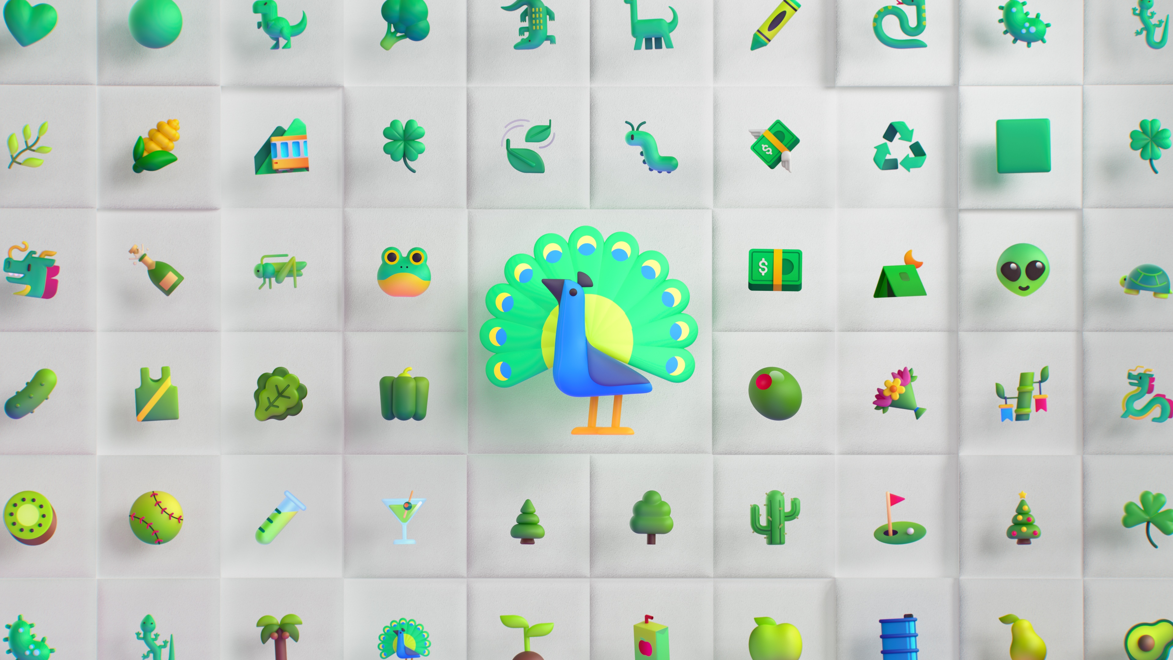 4K Emoji Icons Collection HD Wallpaper