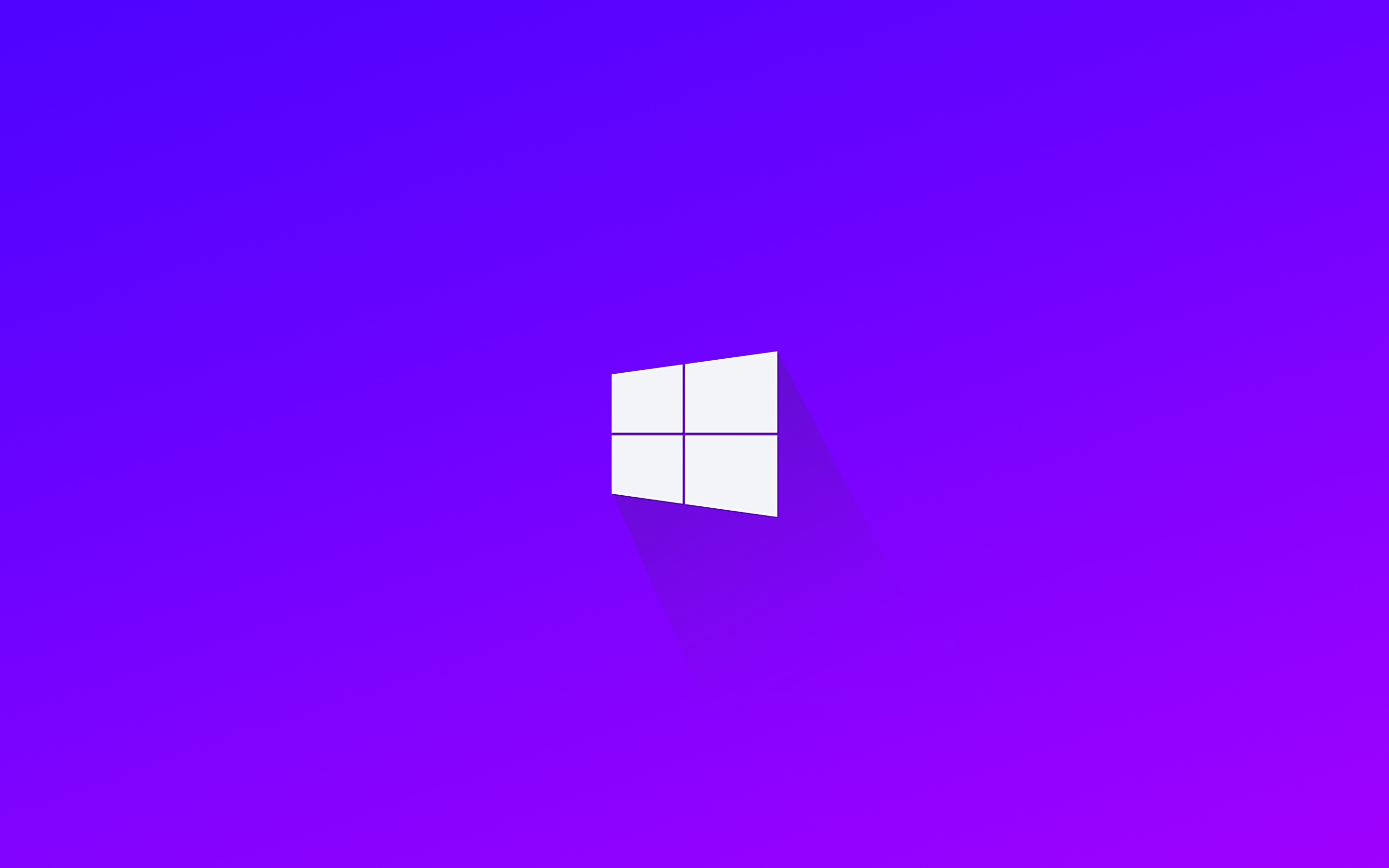 Windows logo on a purple gradient background HD Wallpaper