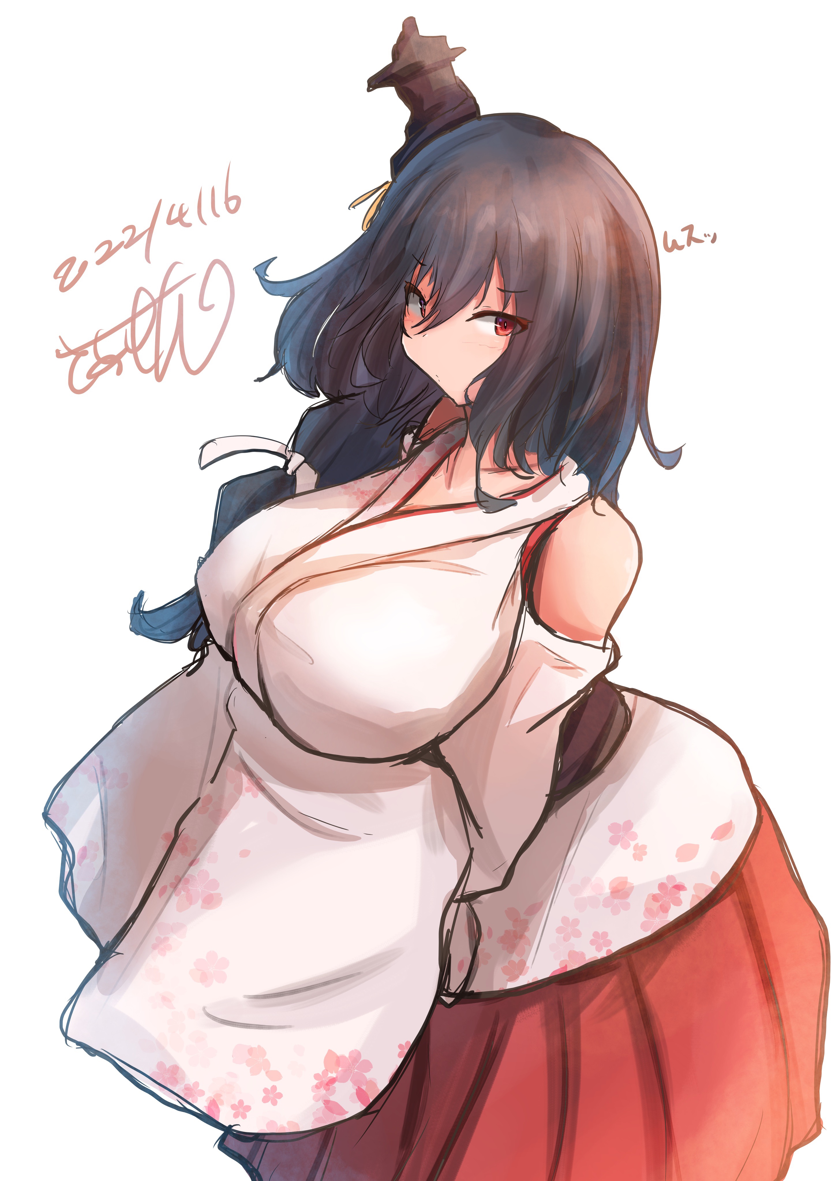 Yamashiro from Kantai Collection fan art HD Phone Wallpaper