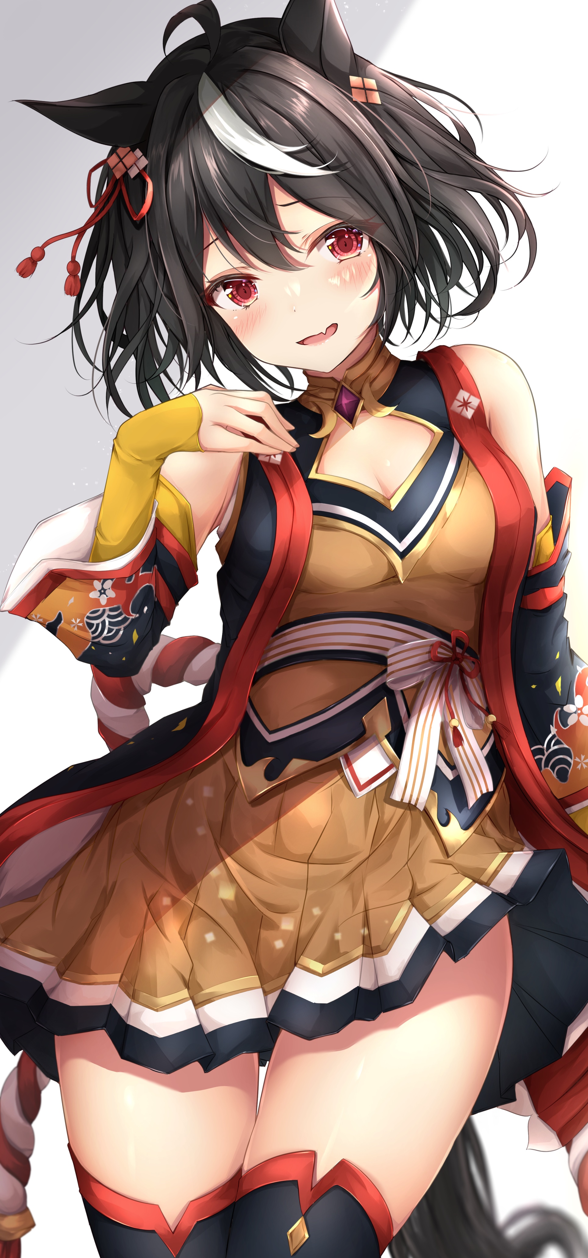 Kitasan Black Uma Musume Pretty Derby Fan Art HD Phone Wallpaper