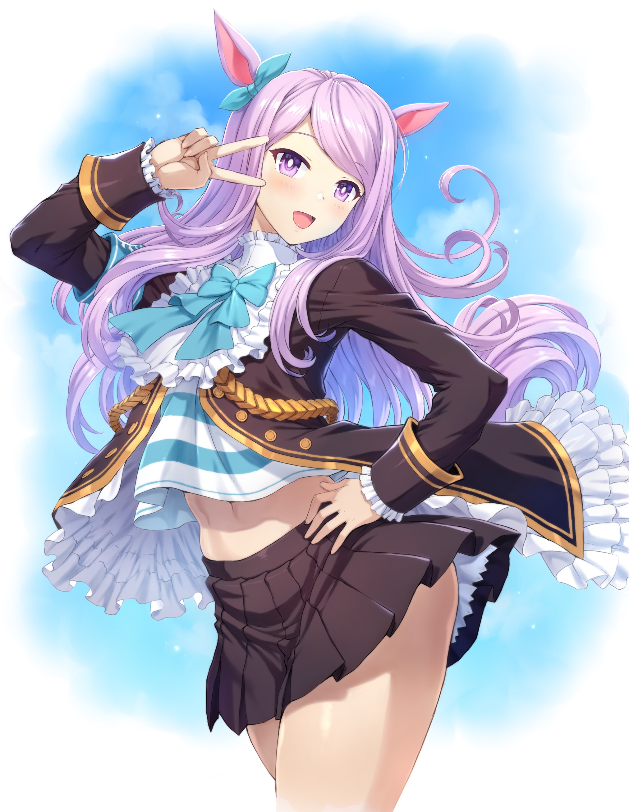 Mejiro McQueen from Uma Musume Pretty Derby HD Phone Wallpaper