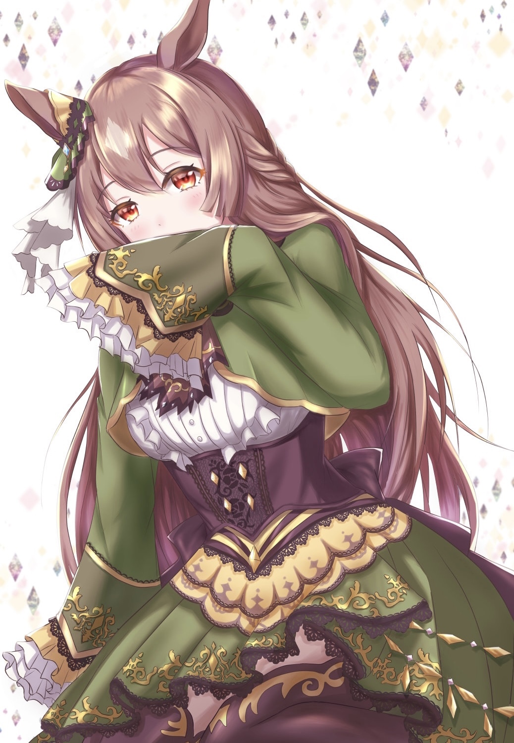 Satono Diamond from Uma Musume Pretty Derby fan art HD Phone Wallpaper