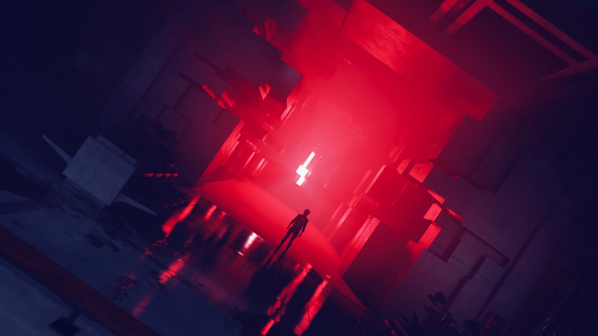 Jesse Faden in Control with Red Light HD Wallpaper
