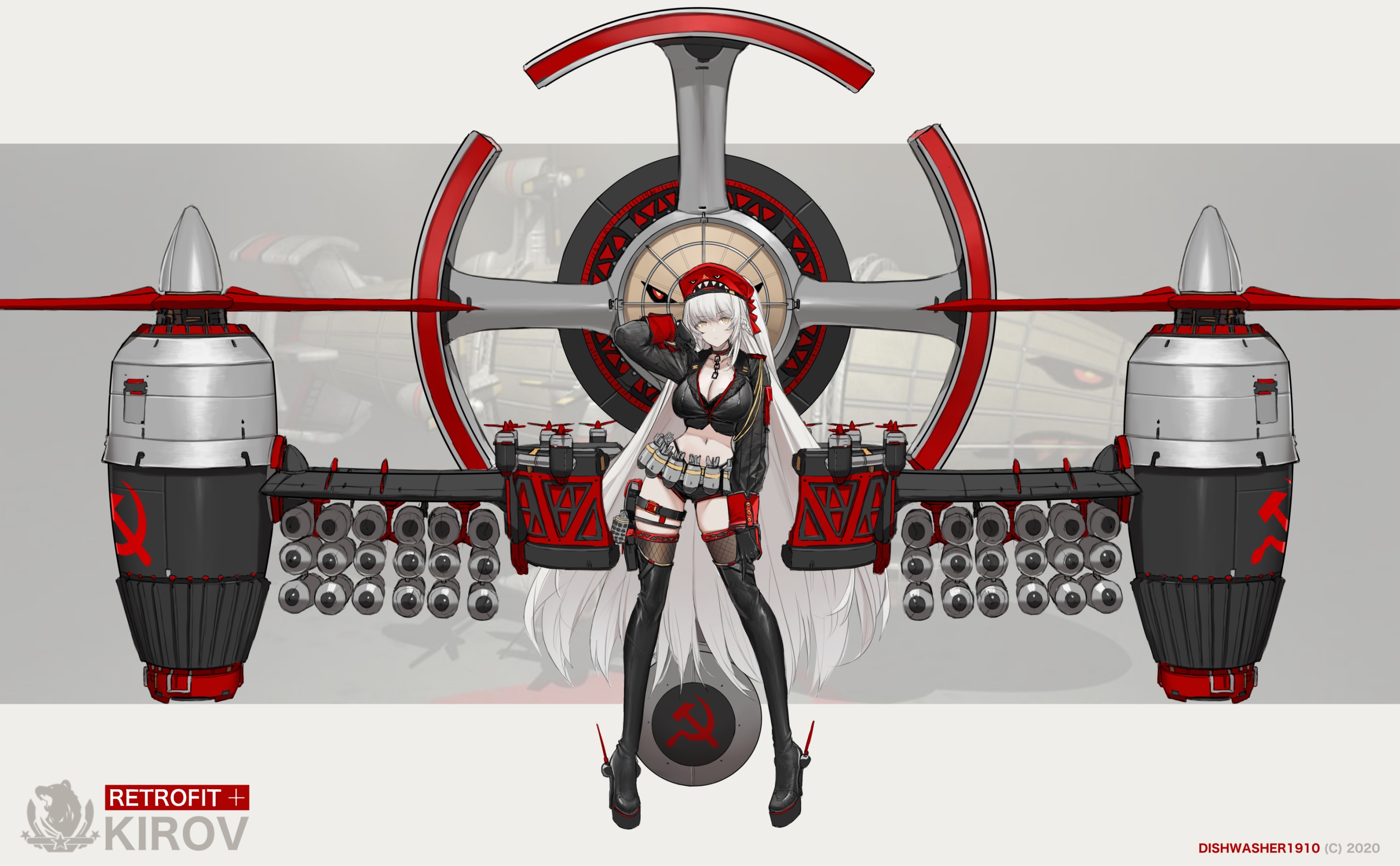 Azur Lane Kirov Retrofit by Dishwasher1910 HD Wallpaper