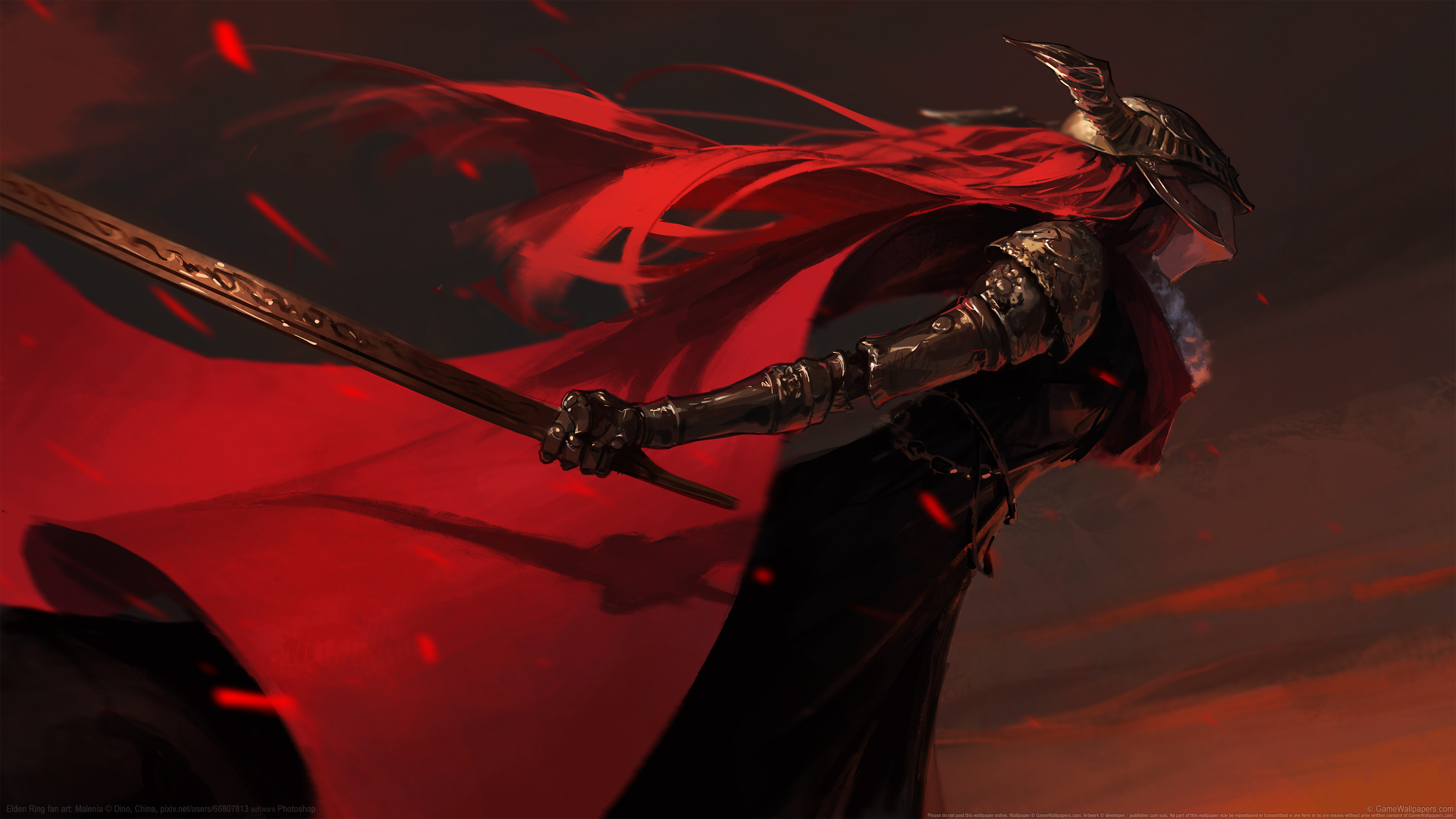 4K Elden Ring Malenia Blade of Miquella HD Wallpaper