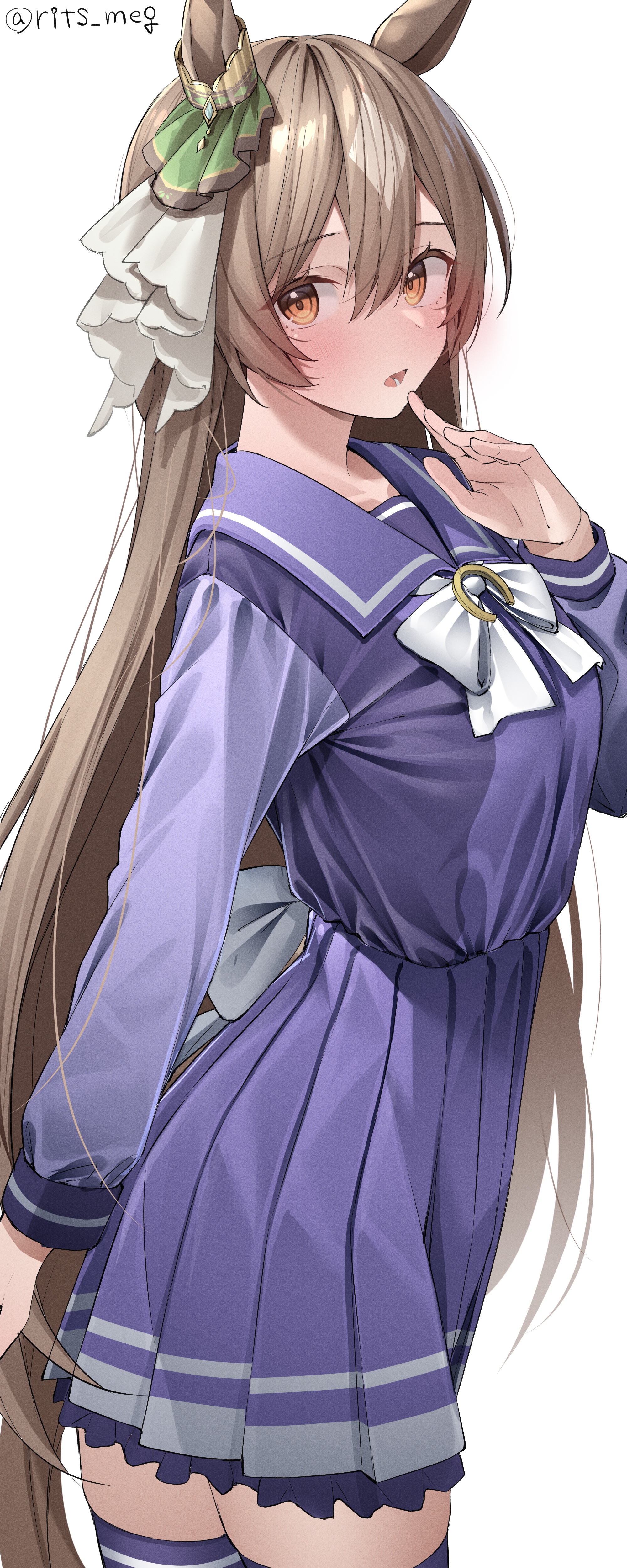 Satono Diamond from Uma Musume Pretty Derby fan art HD Phone Wallpaper