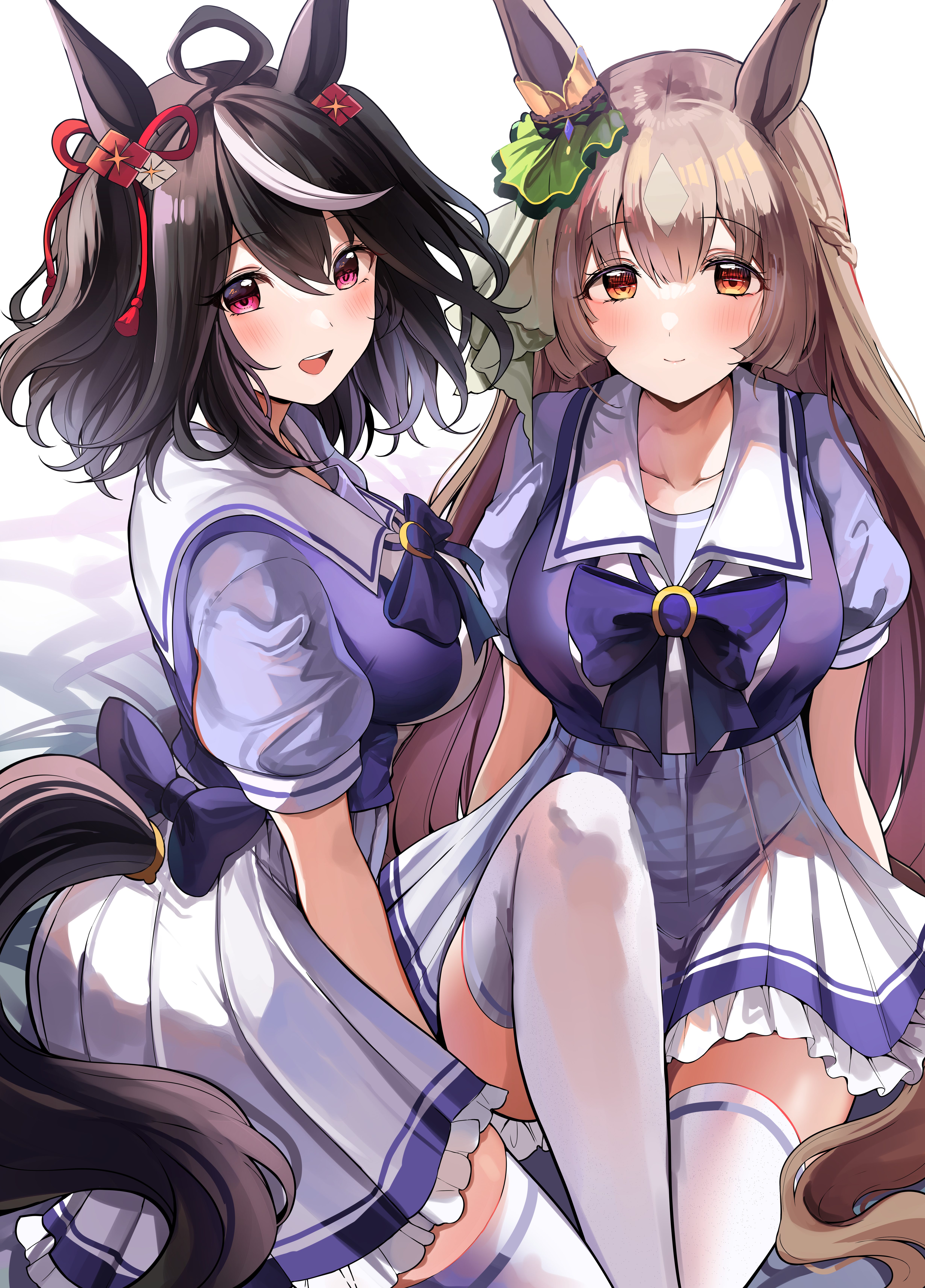 4K Uma Musume Pretty Derby Horse Girls Fan Art HD Phone Wallpaper