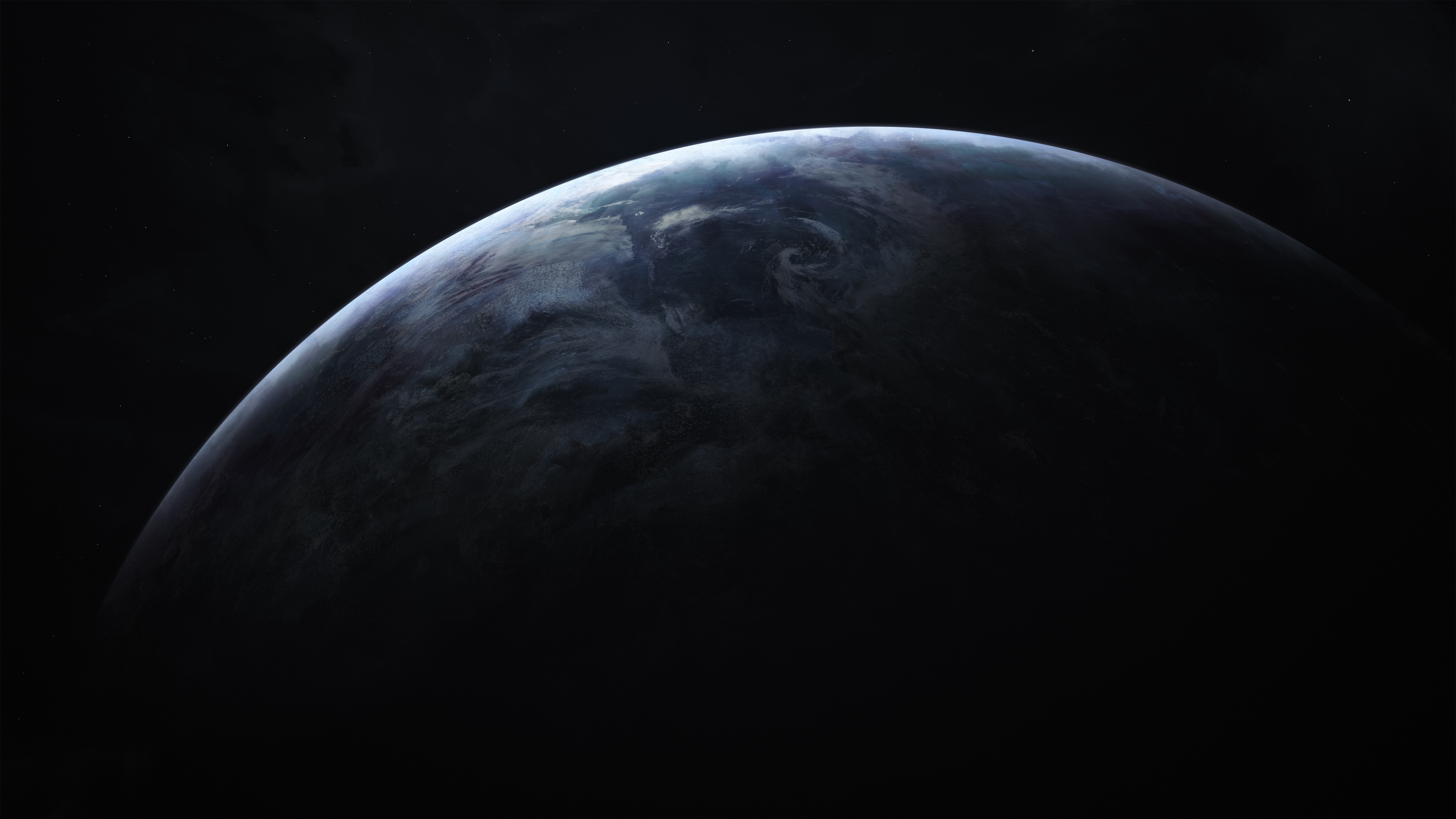 4K Earth in Space HD Wallpaper