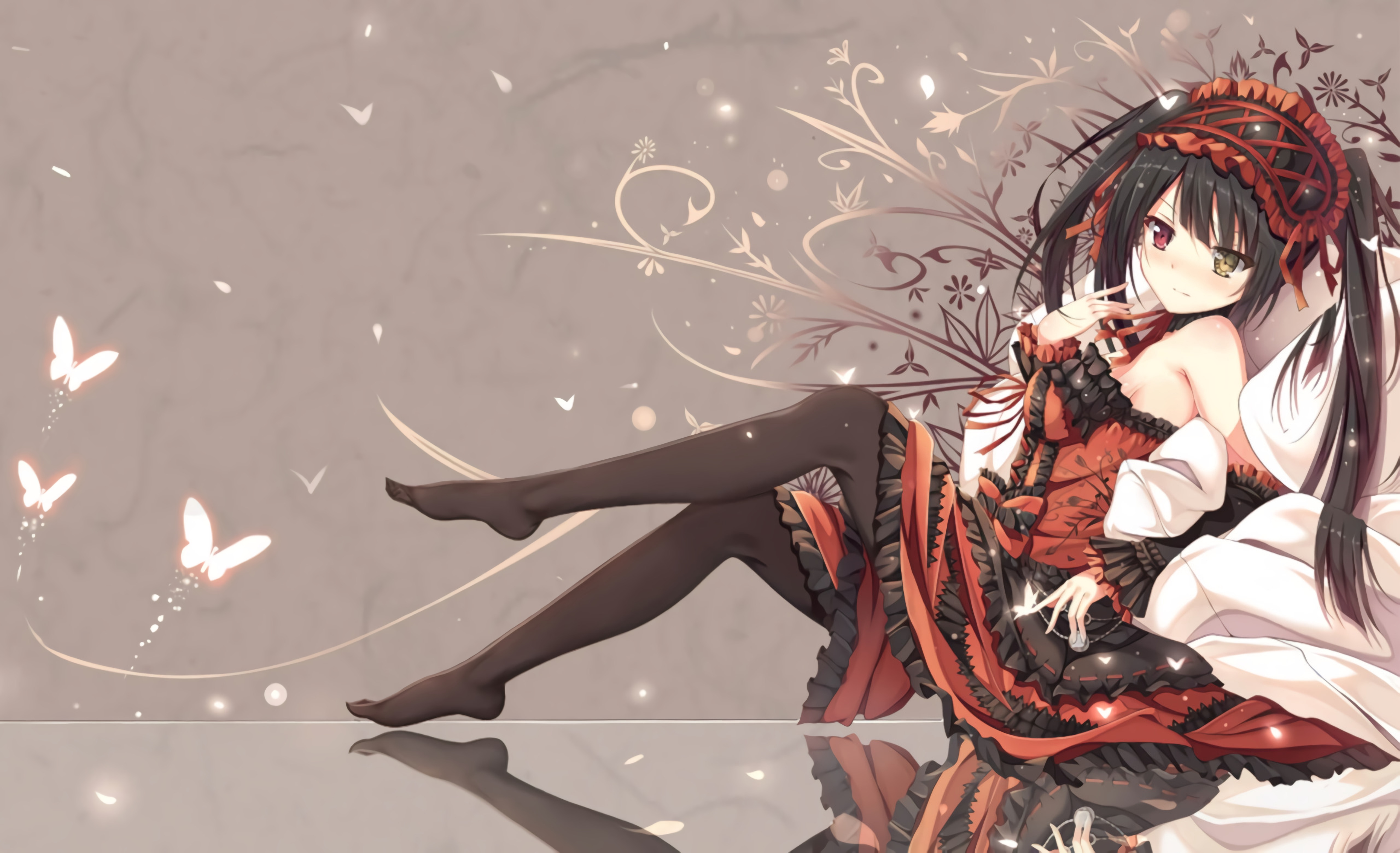 4K Tokisaki Kurumi from Date A Live HD Wallpaper
