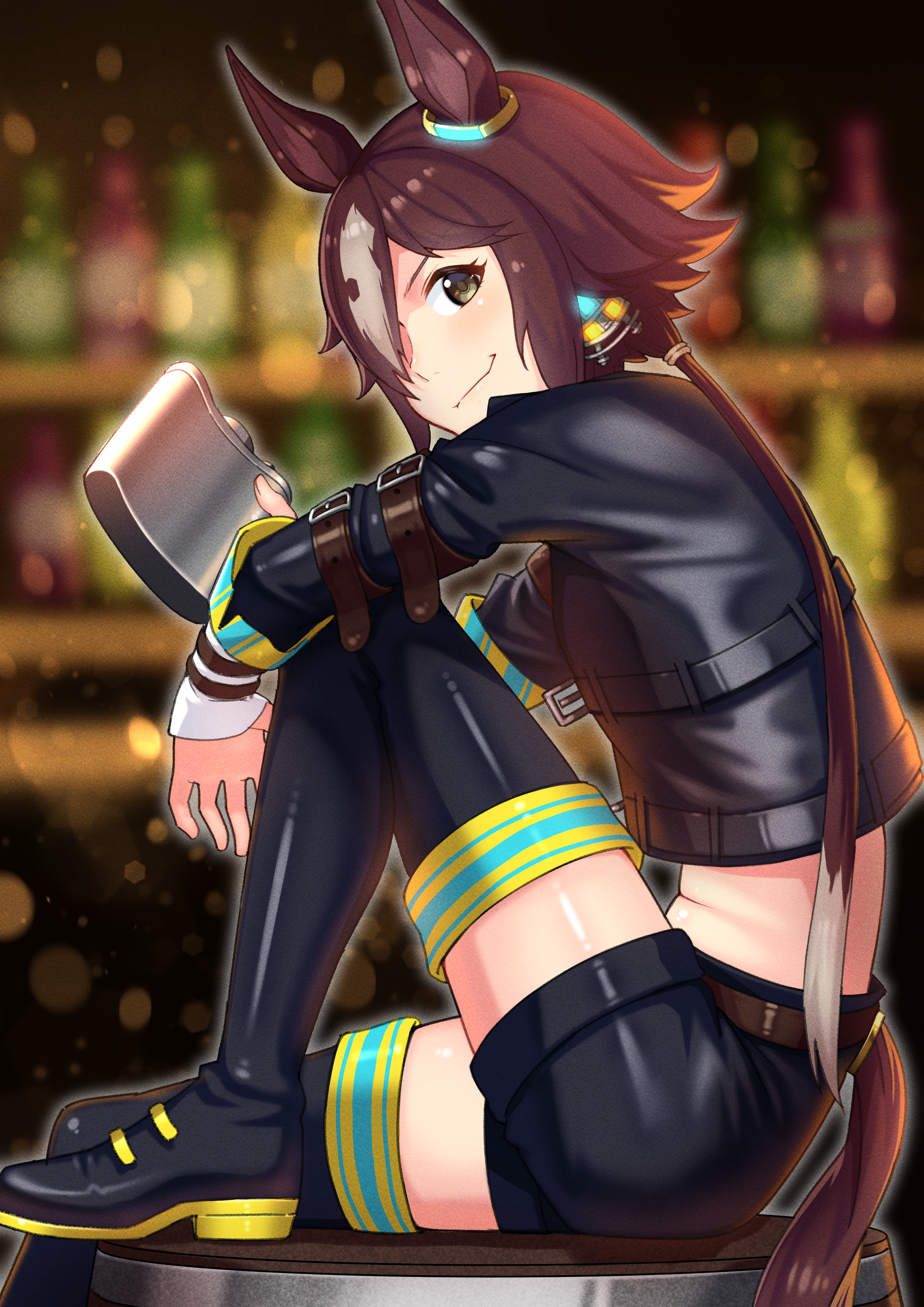Vodka Uma Musume Pretty Derby Fan Art HD Phone Wallpaper