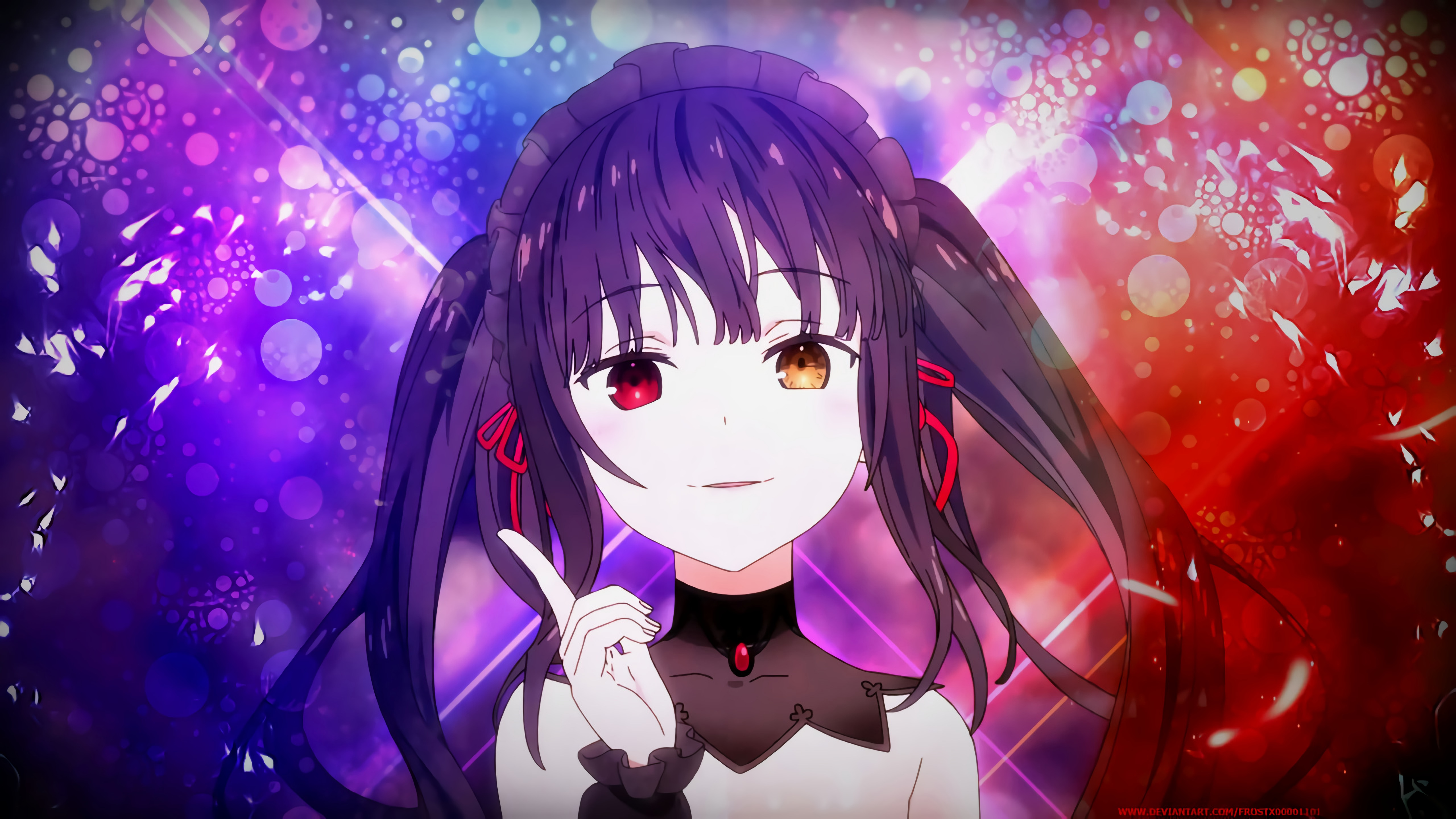 4K Tokisaki Kurumi from Date A Live HD Wallpaper