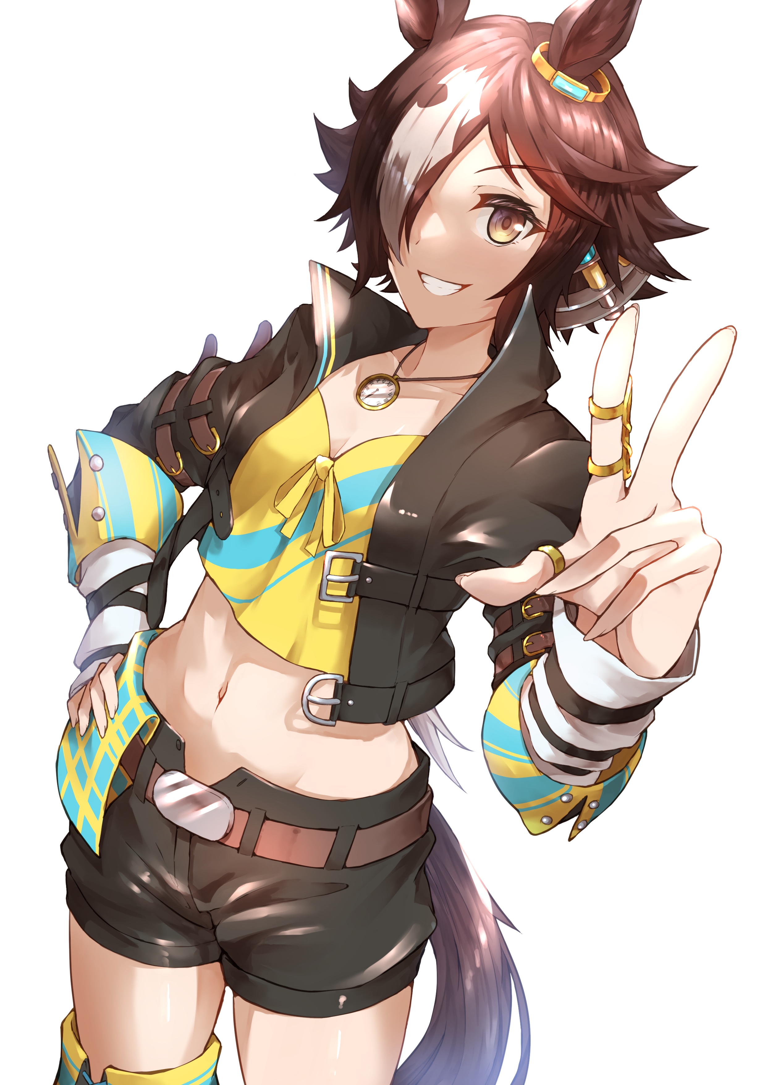 Vodka from Uma Musume Pretty Derby fan art HD Phone Wallpaper