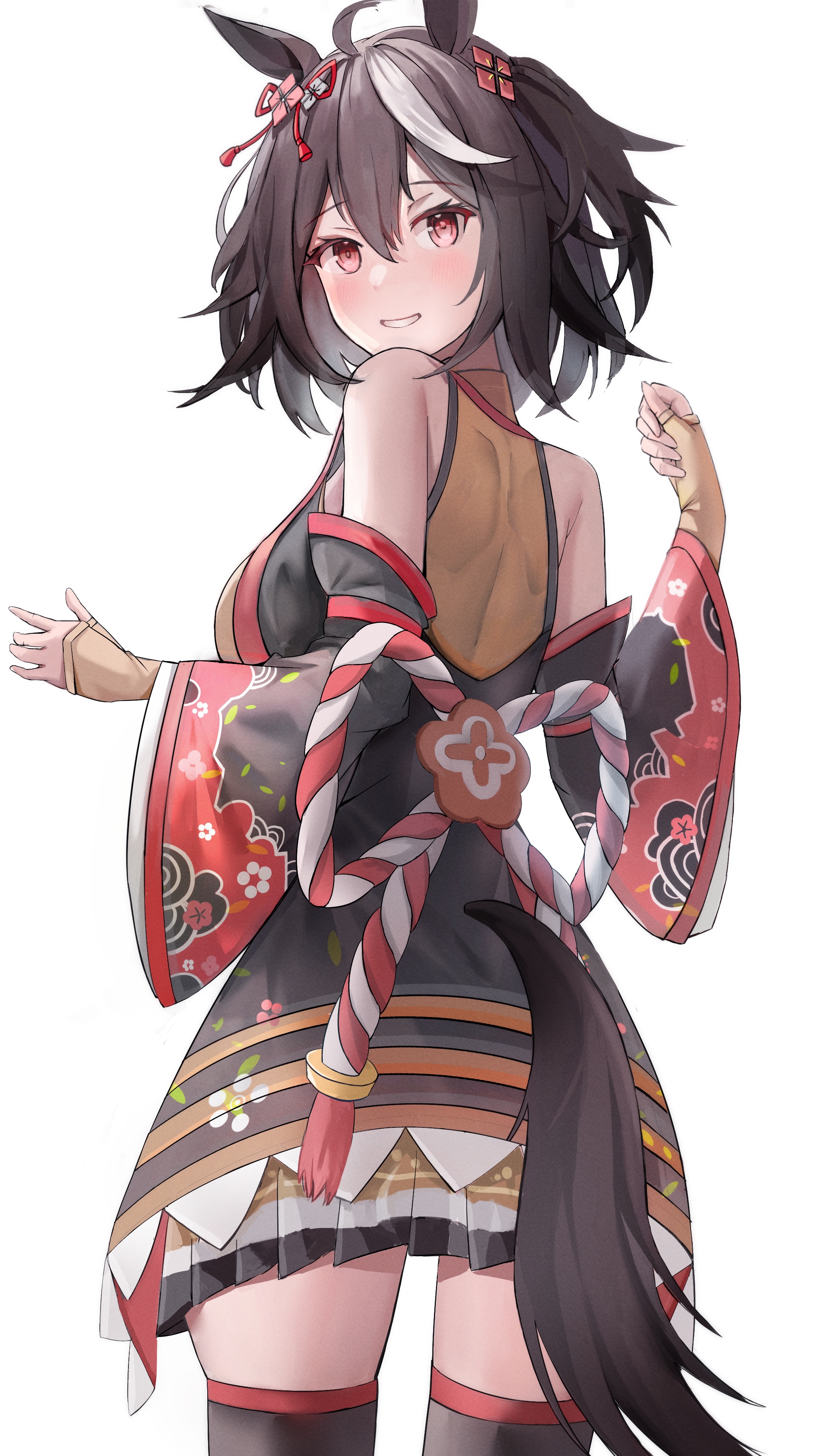 Kitasan Black from Uma Musume Pretty Derby fan art HD Phone Wallpaper