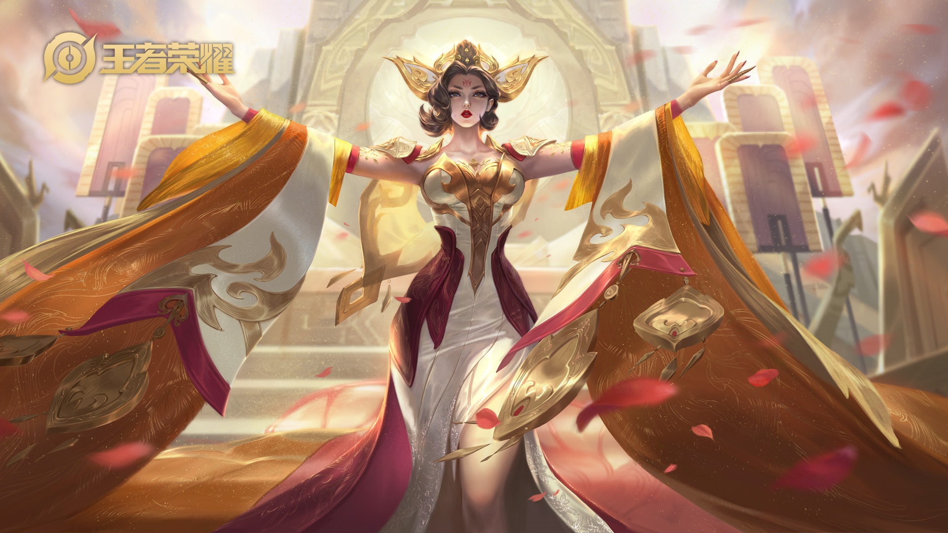 Honor of Kings Chinese Dress Character HD Wallpaper