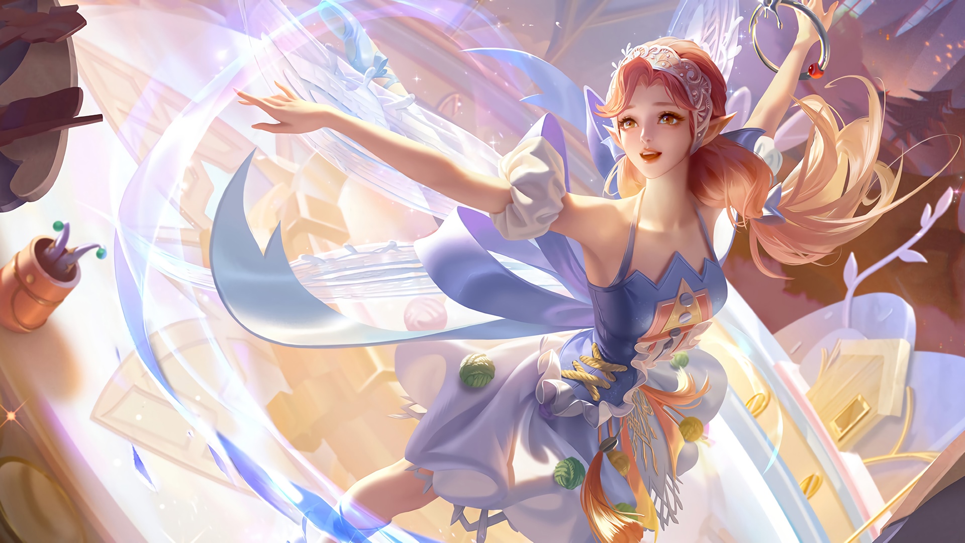 Anime Girl from Honor of Kings Artwork HD Wallpaper