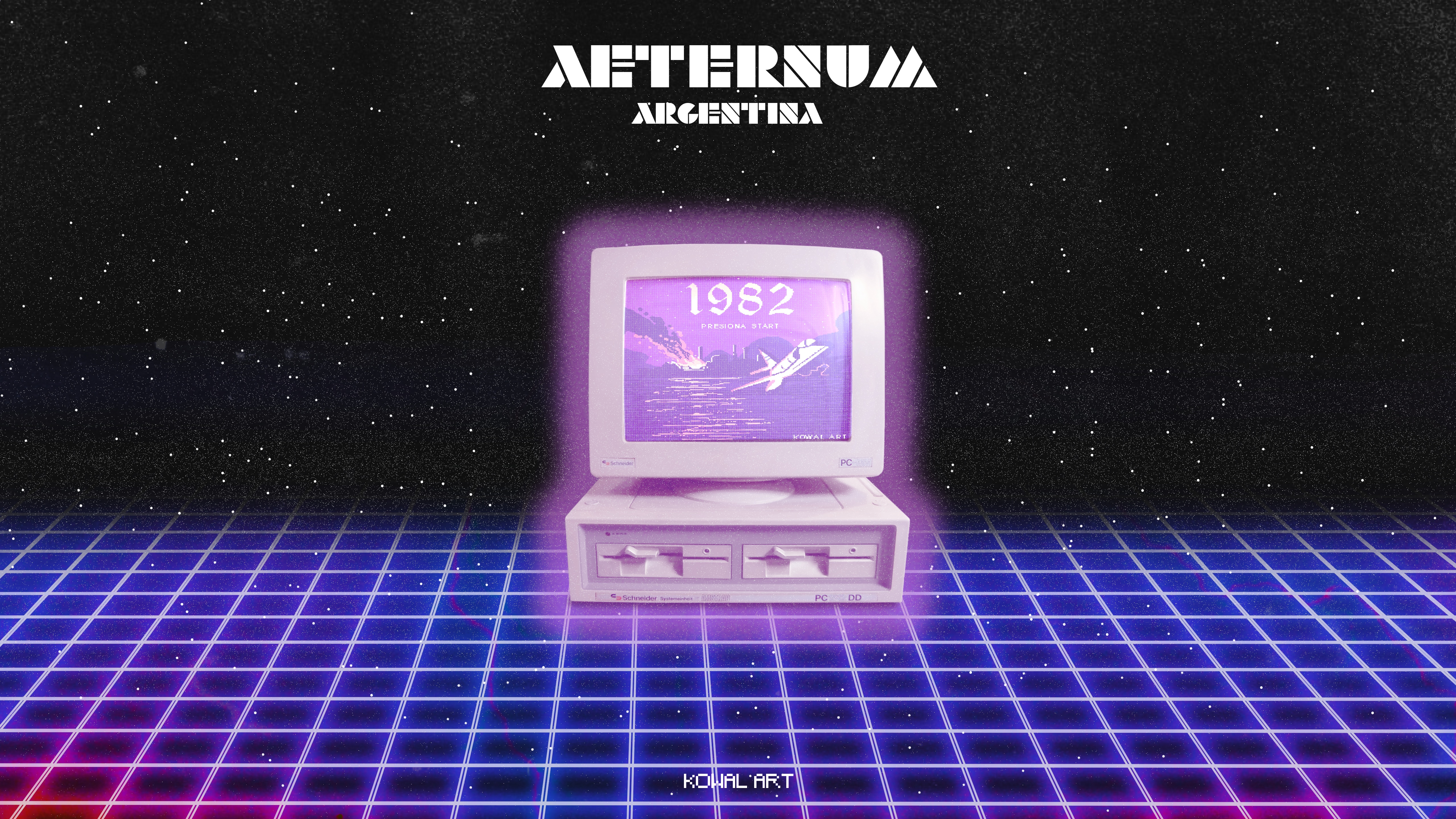 Afternum Argentina Retro Computer 1982 HD Wallpaper