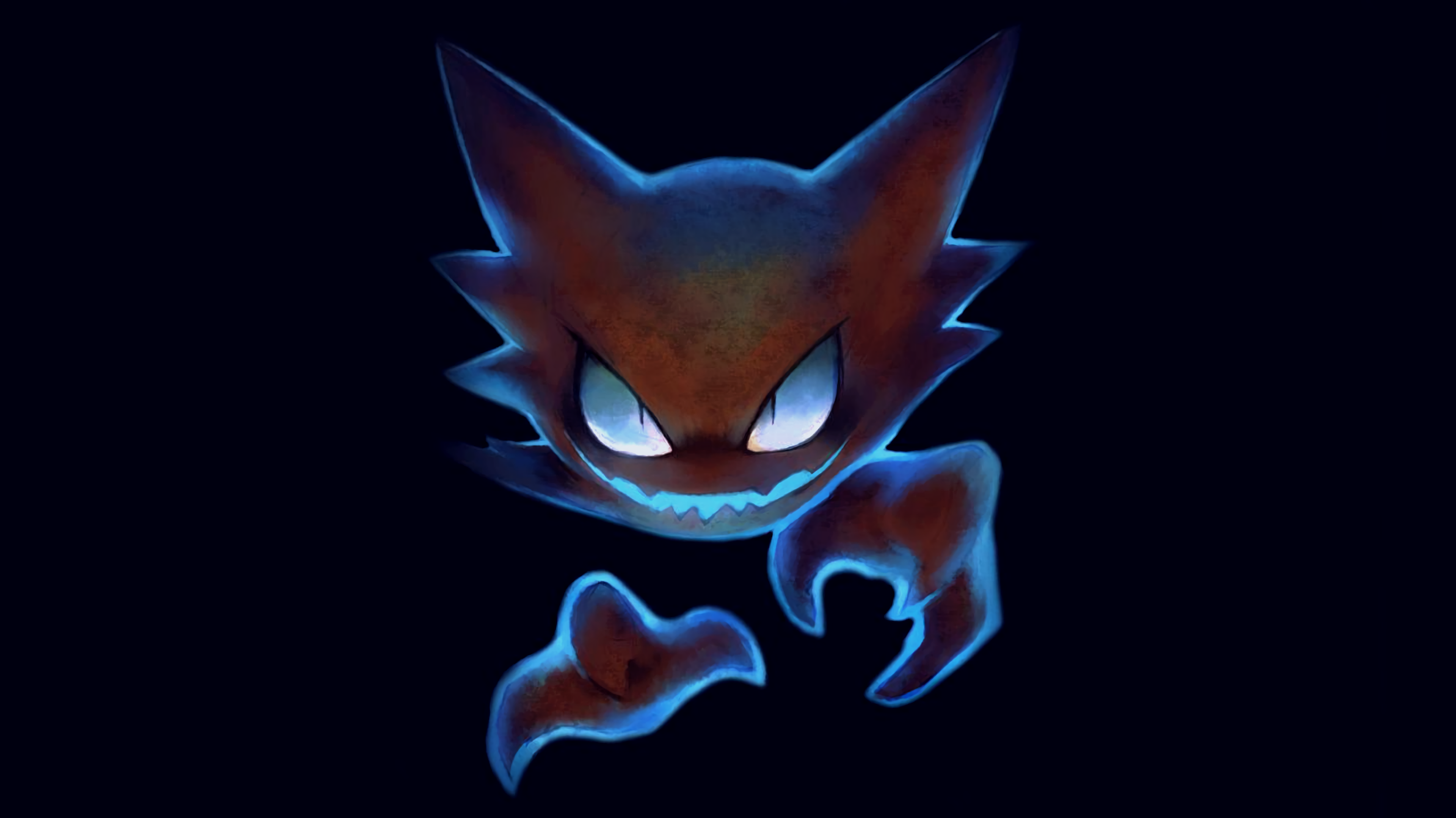 4K Haunter Pokémon Ghost HD Wallpaper