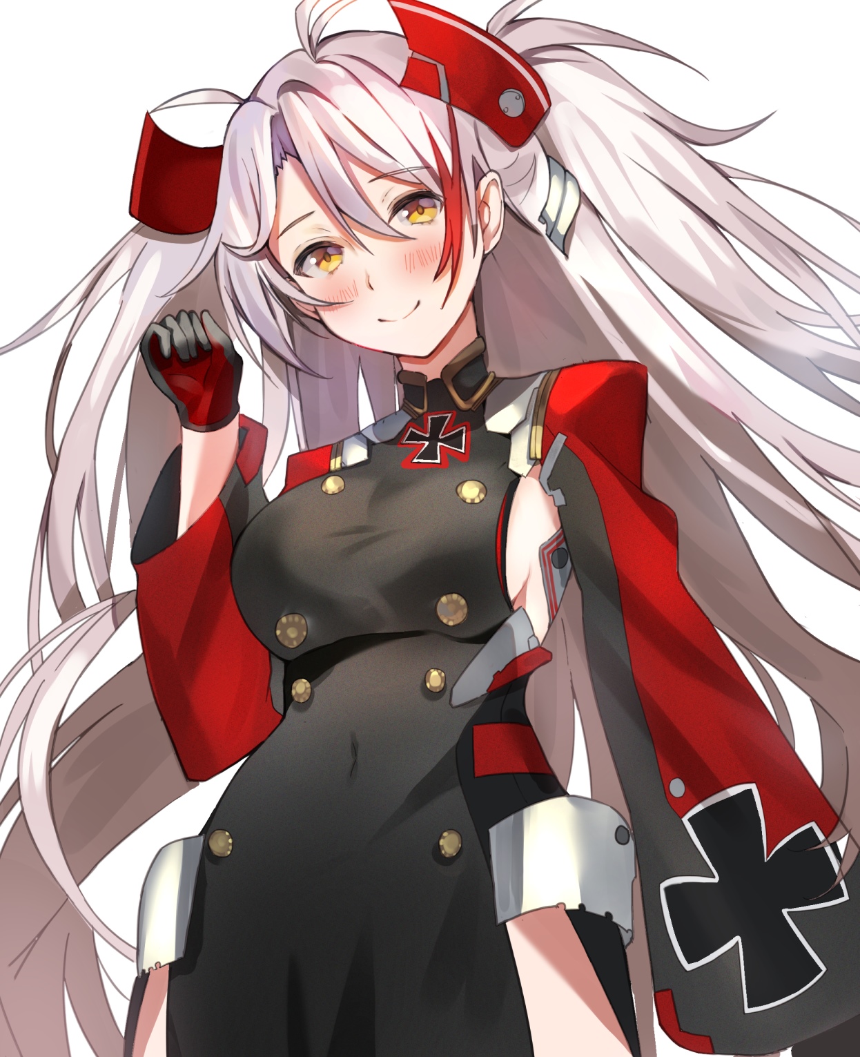 Prinz Eugen from Azur Lane with twintails HD Phone Wallpaper
