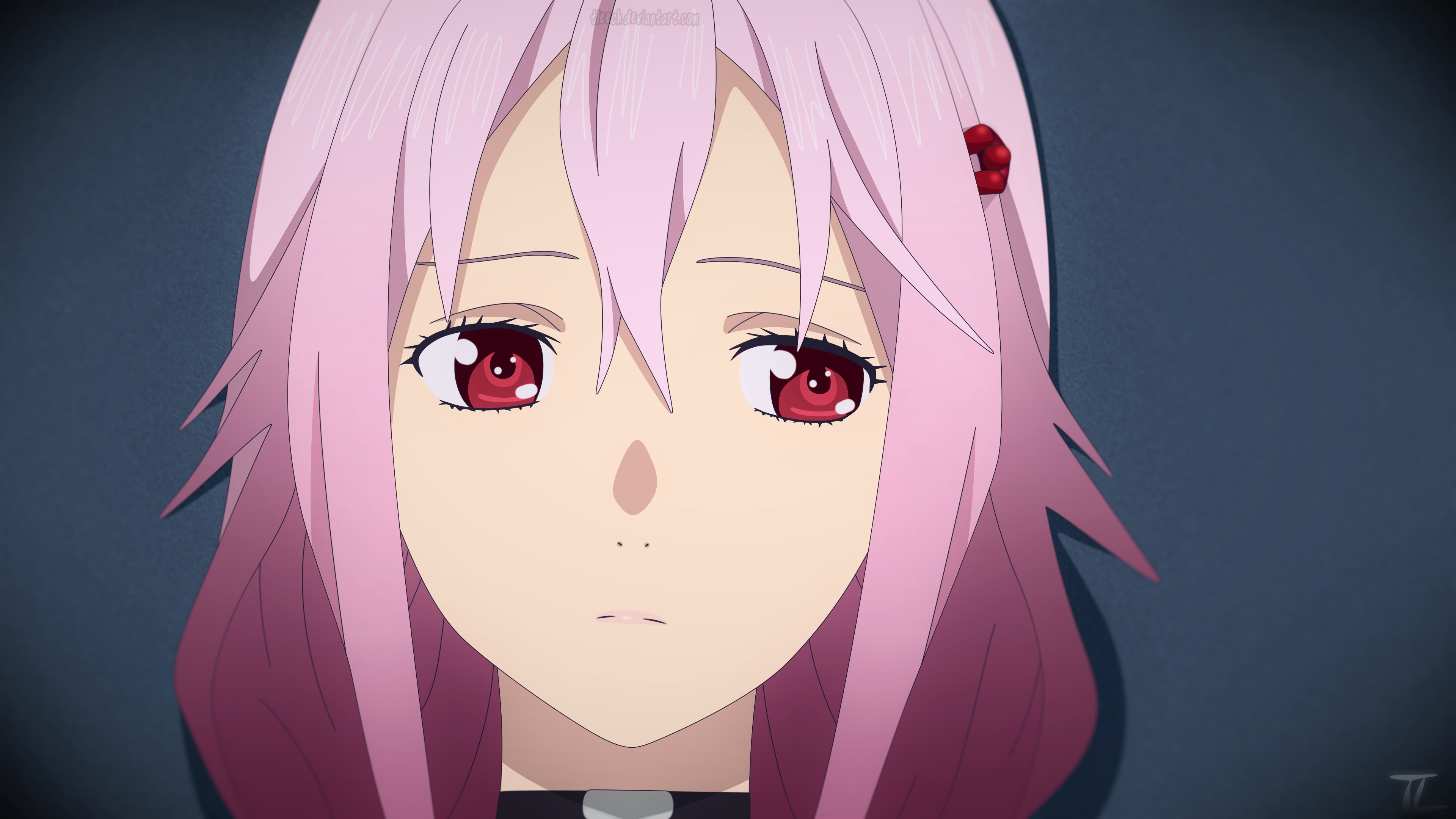 4K Yuzuriha Inori from Guilty Crown HD Wallpaper