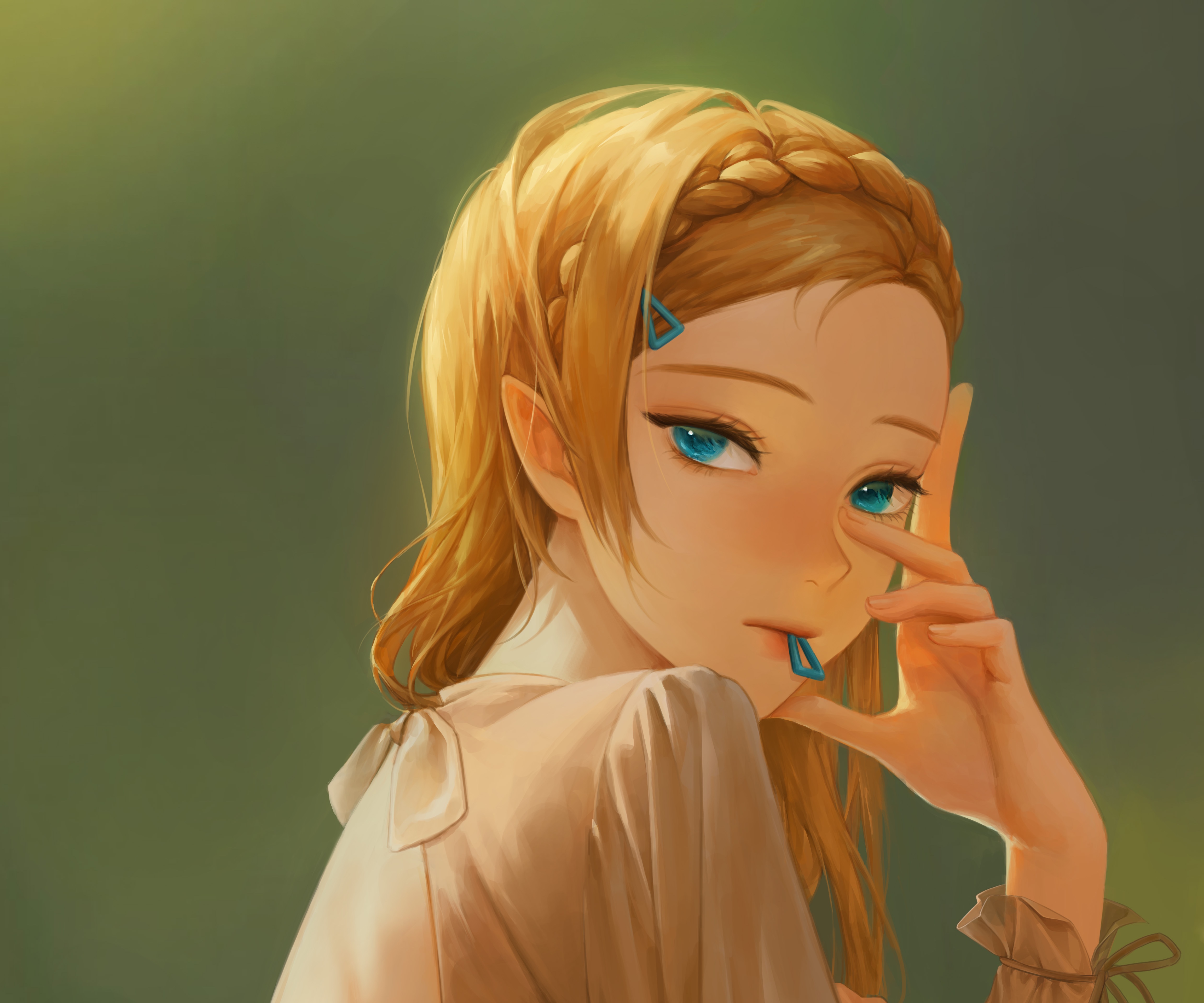 4K Zelda from The Legend of Zelda: Breath of the Wild HD Wallpaper