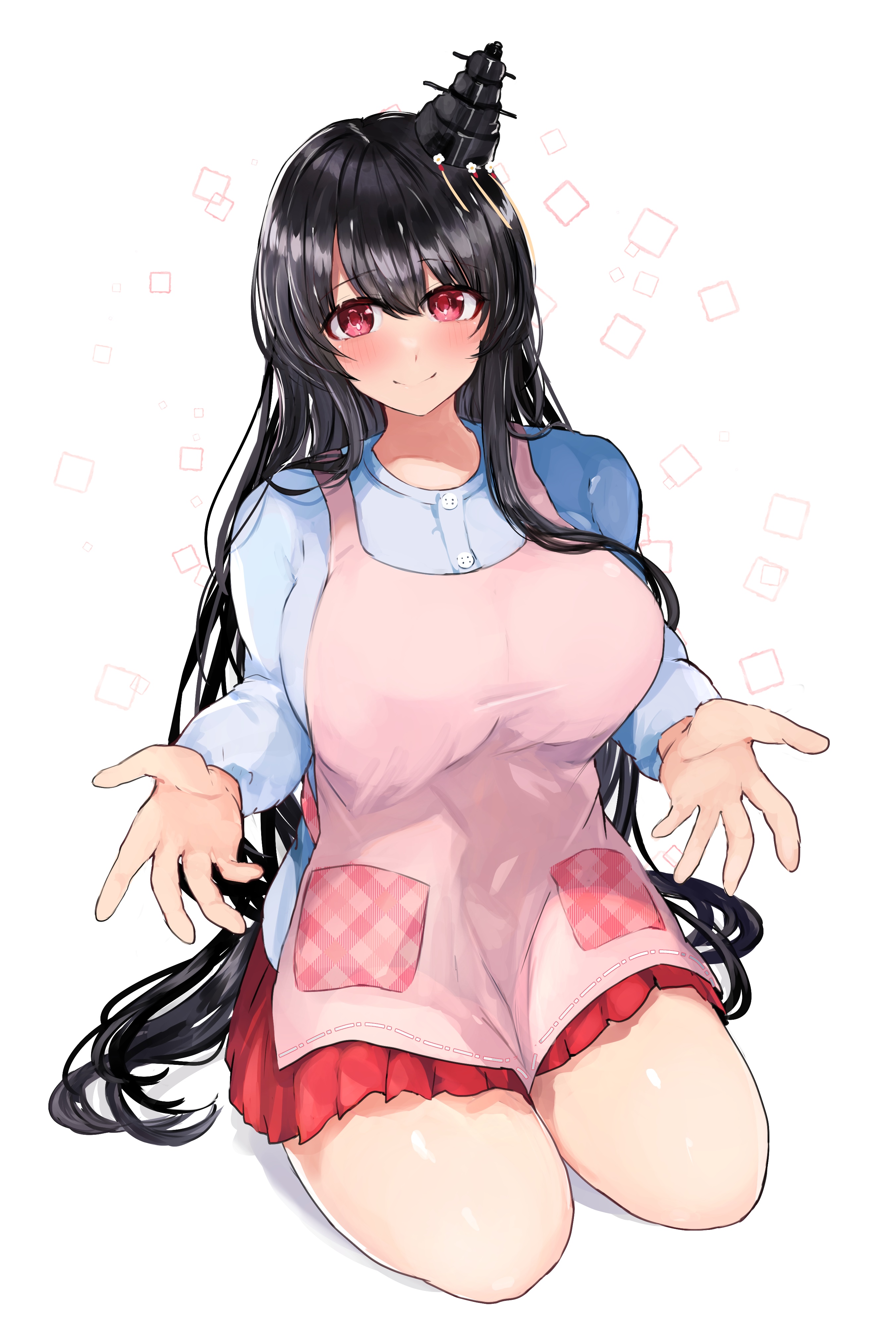Fusou from Kantai Collection in an alternate costume HD Phone Wallpaper