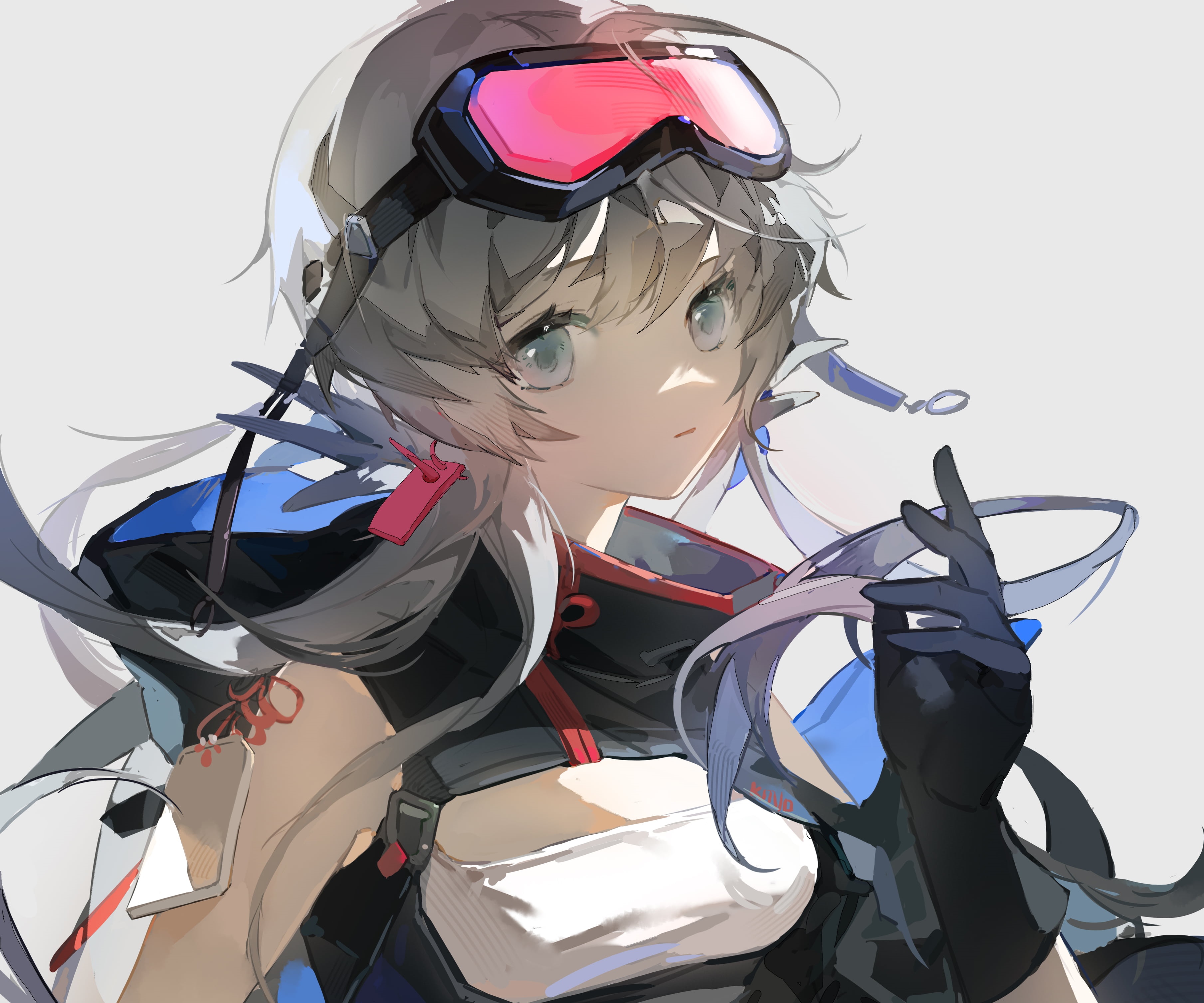 Arknights Mulberry Anime Girl with Goggles HD Wallpaper
