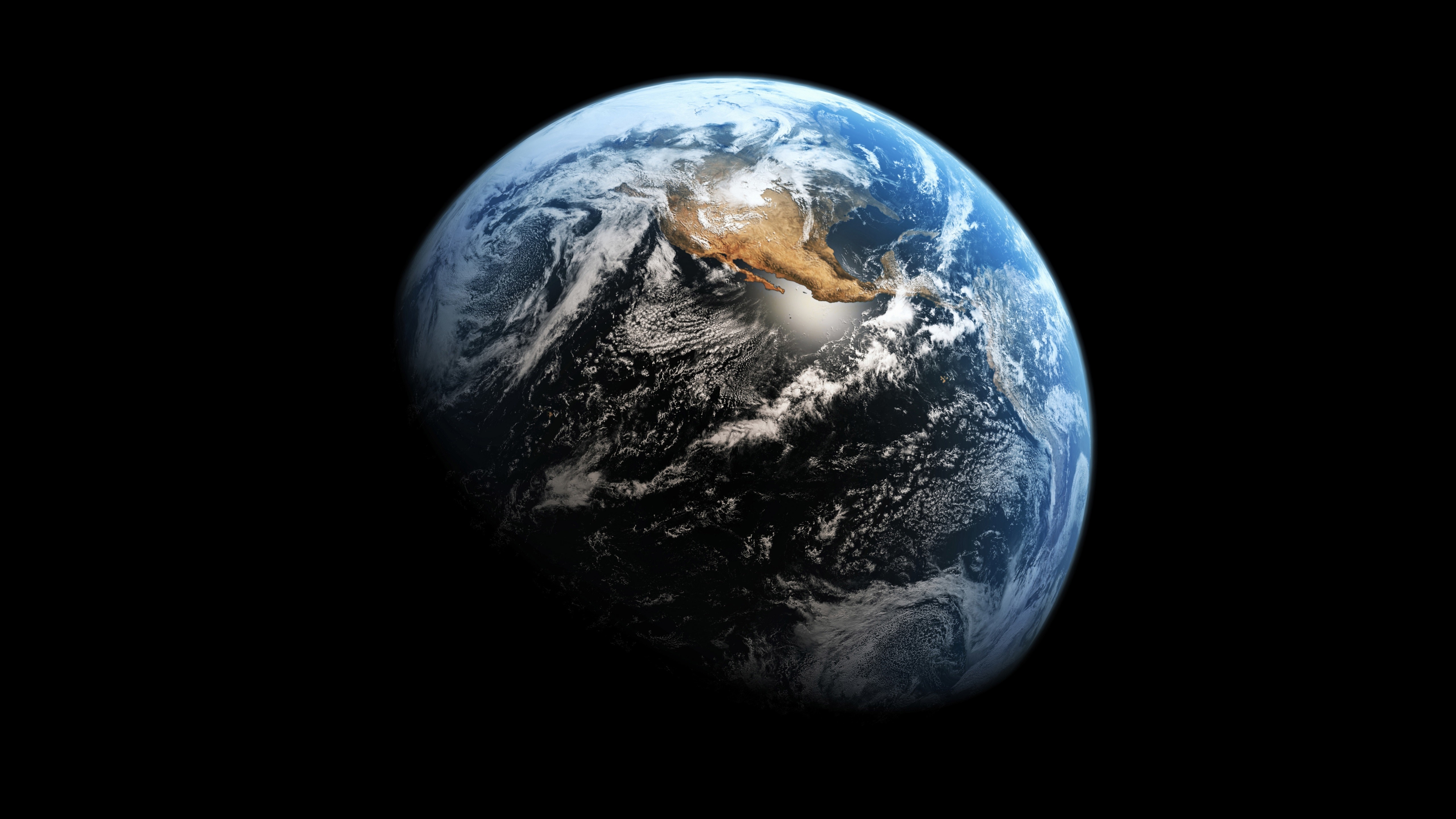 4K Earth from Space HD Wallpaper