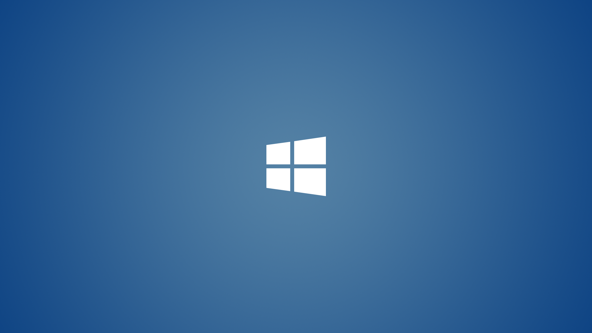 Microsoft Windows logo on a blue background HD Wallpaper