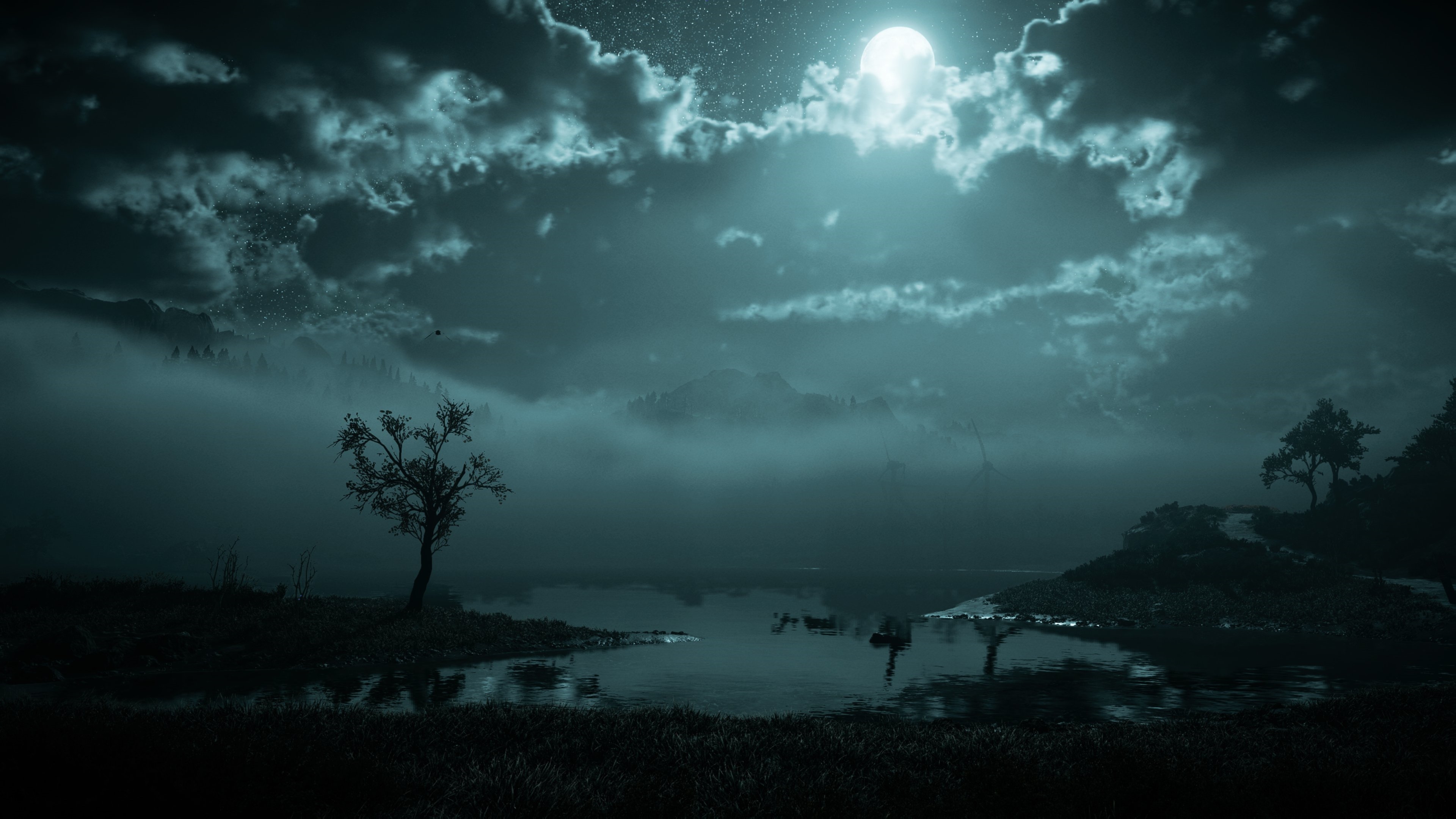 4K PlayStation Video Game Art HD Wallpaper
