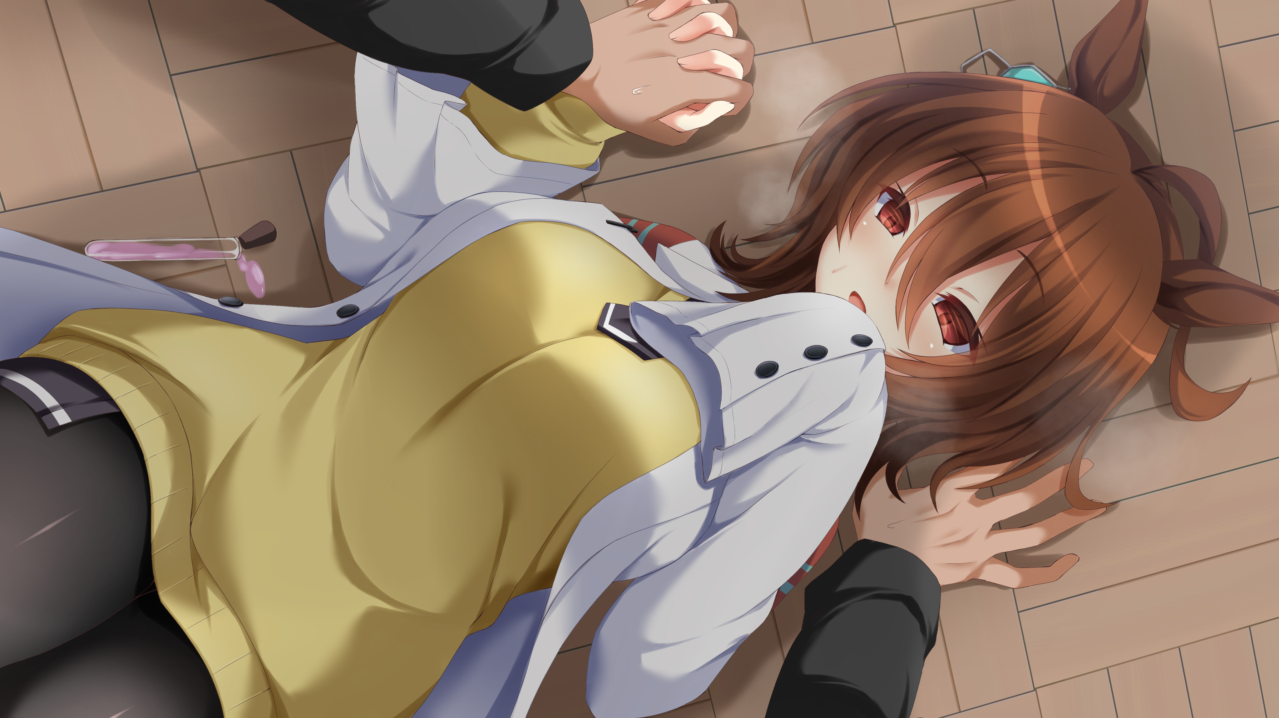 4K Uma Musume Pretty Derby Agnes Tachyon lying down HD Wallpaper