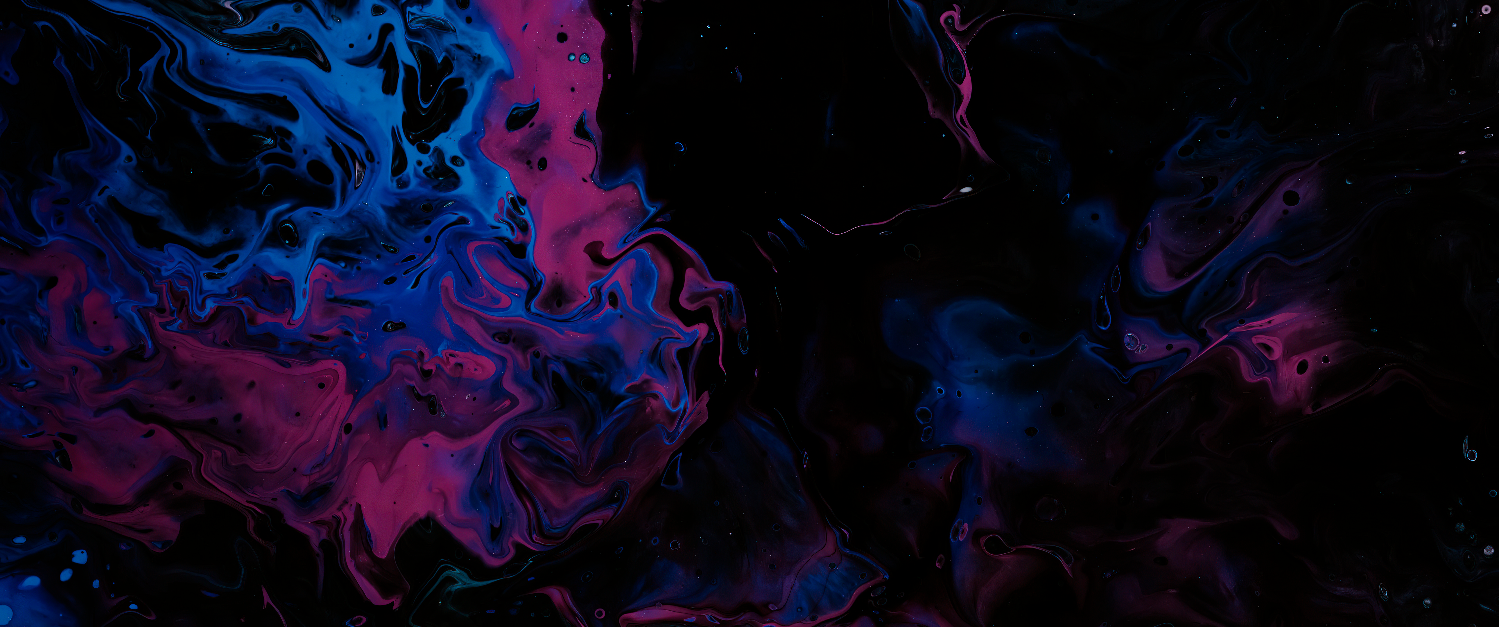 4K Abstract Psychedelic Swirls HD Wallpaper