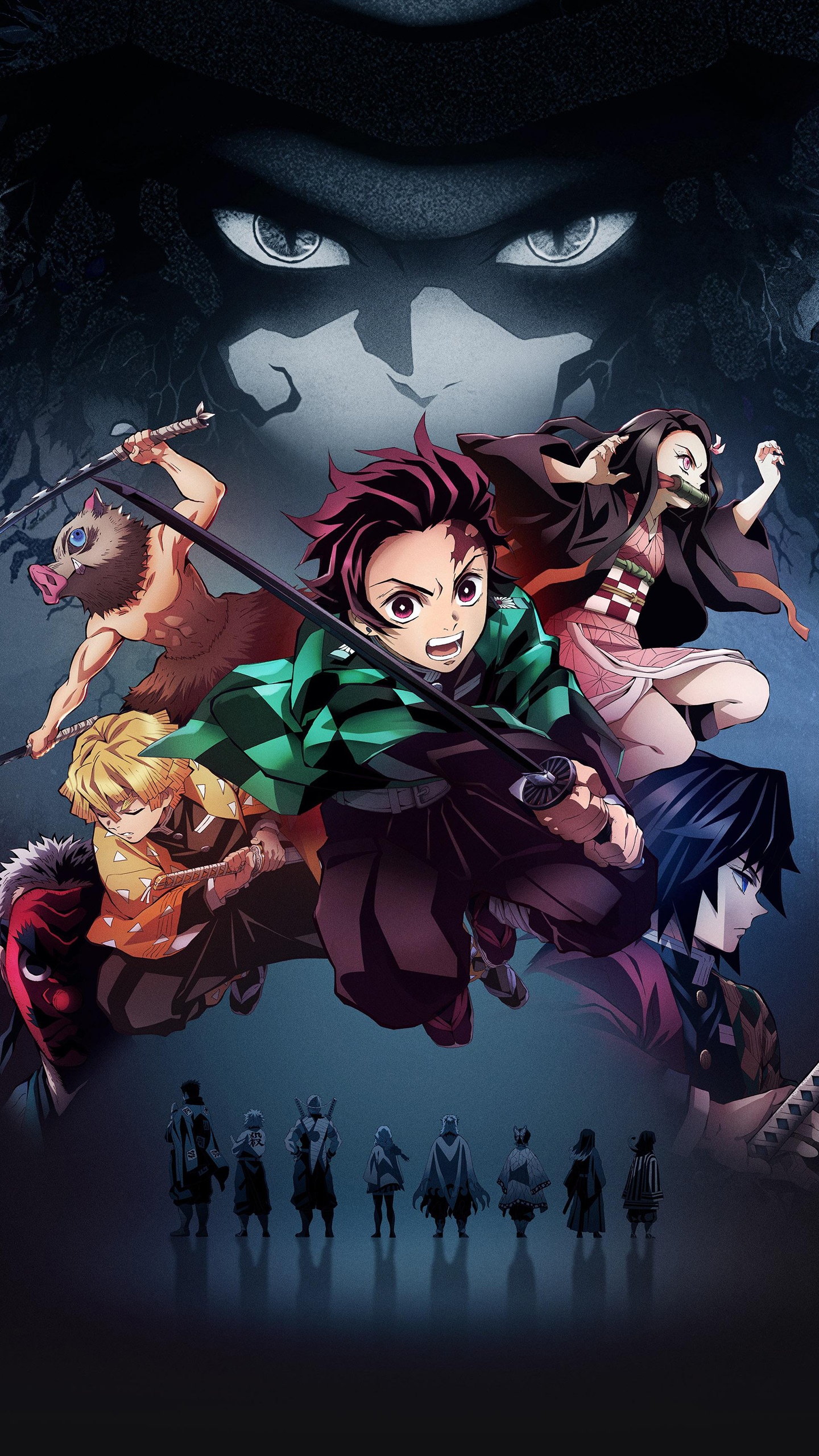 Demon Slayer: Kimetsu no Yaiba Characters HD Phone Wallpaper
