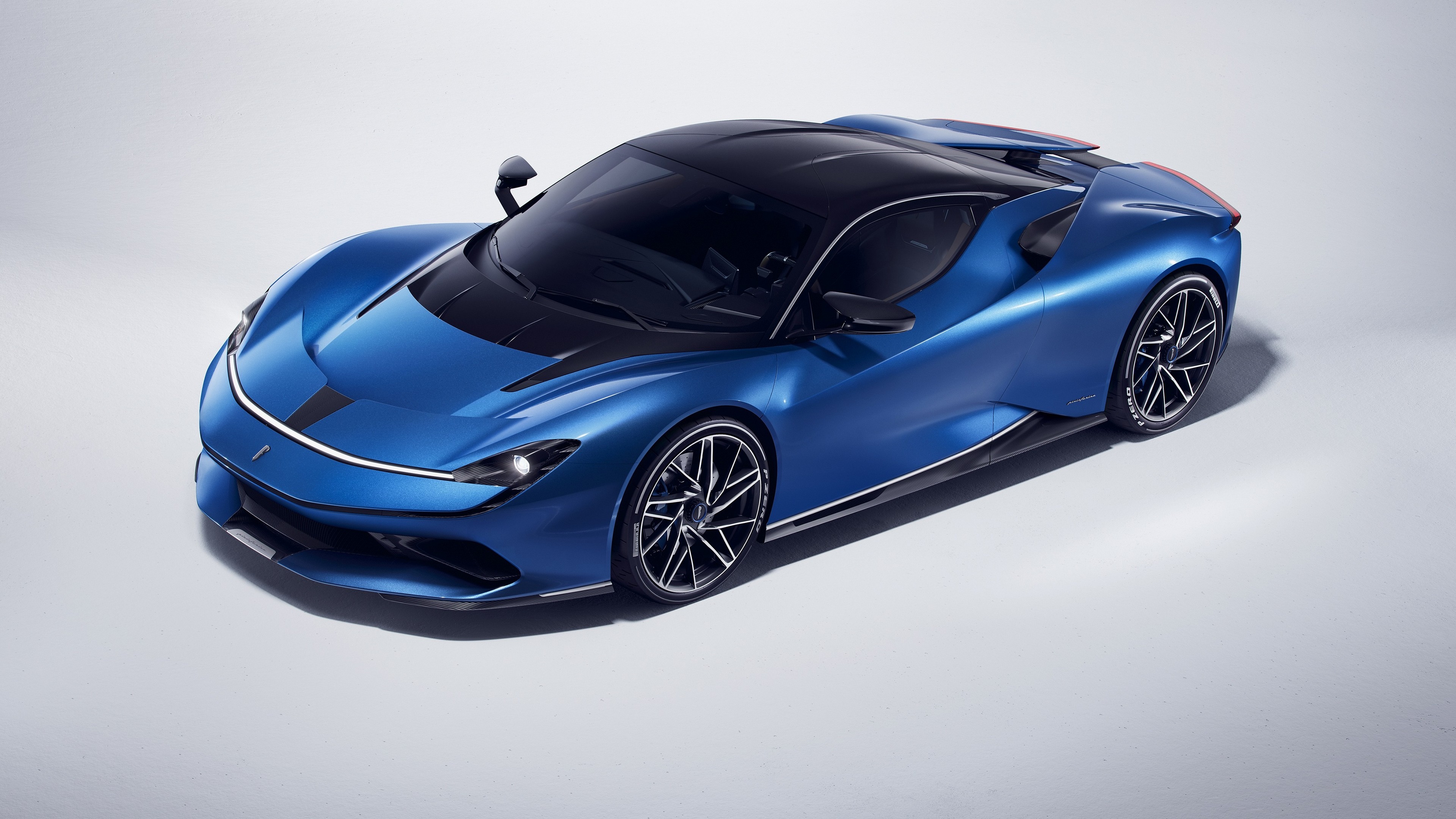 4K Blue Pininfarina Battista Supercar HD Wallpaper