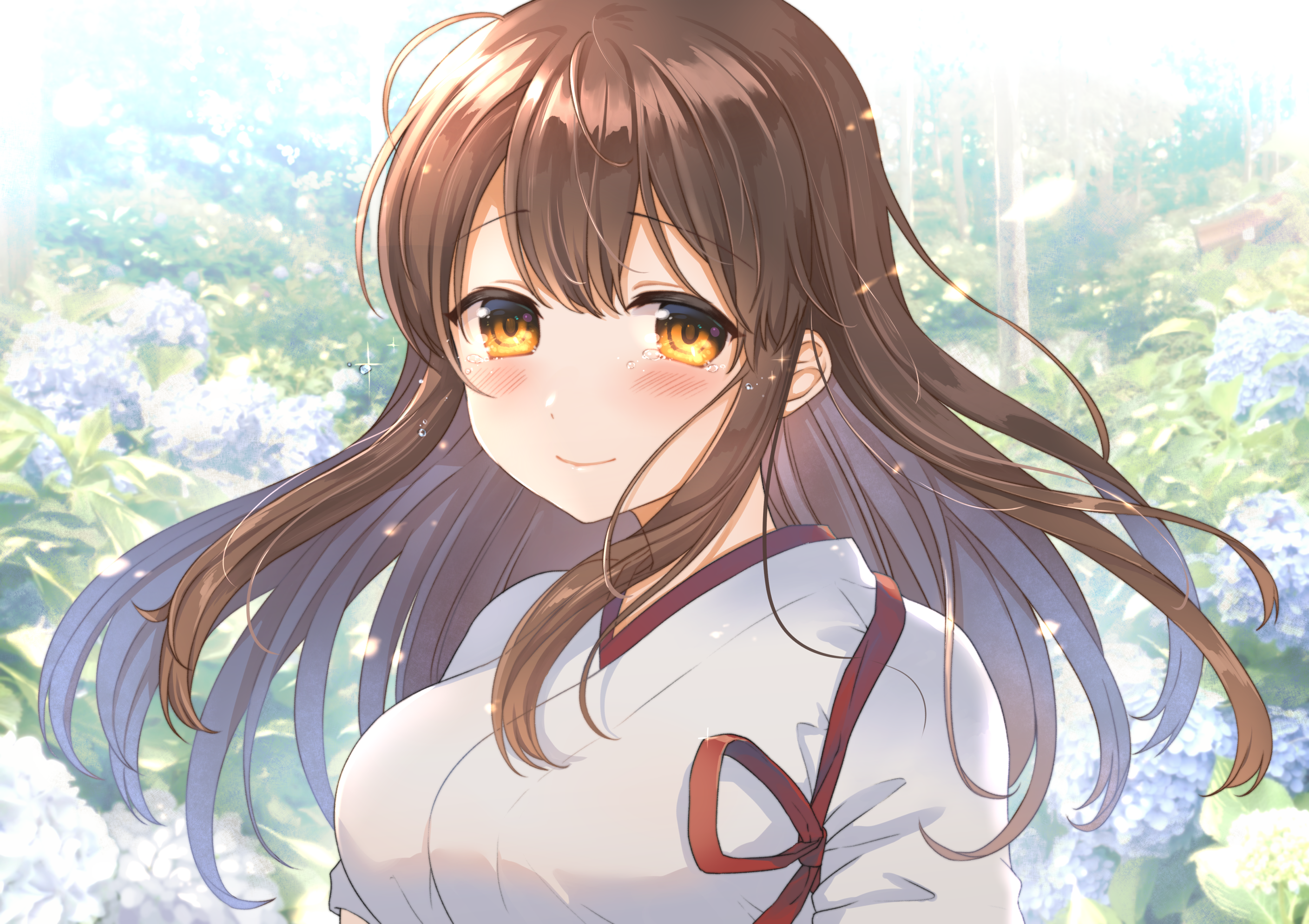 Akagi from Kantai Collection in Japanese clothes HD Wallpaper