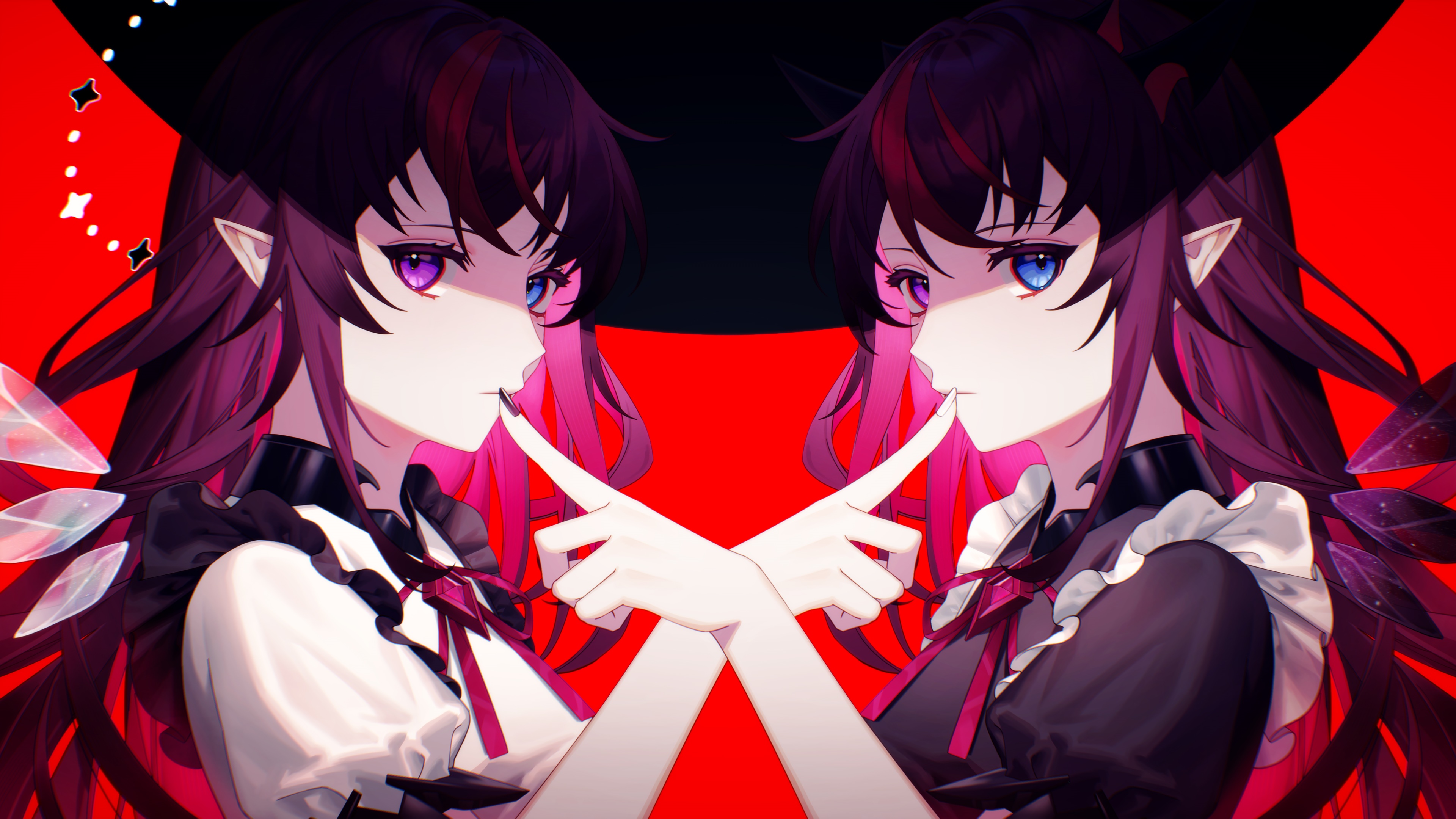 4K IRyS (Hololive) with Heterochromia HD Wallpaper