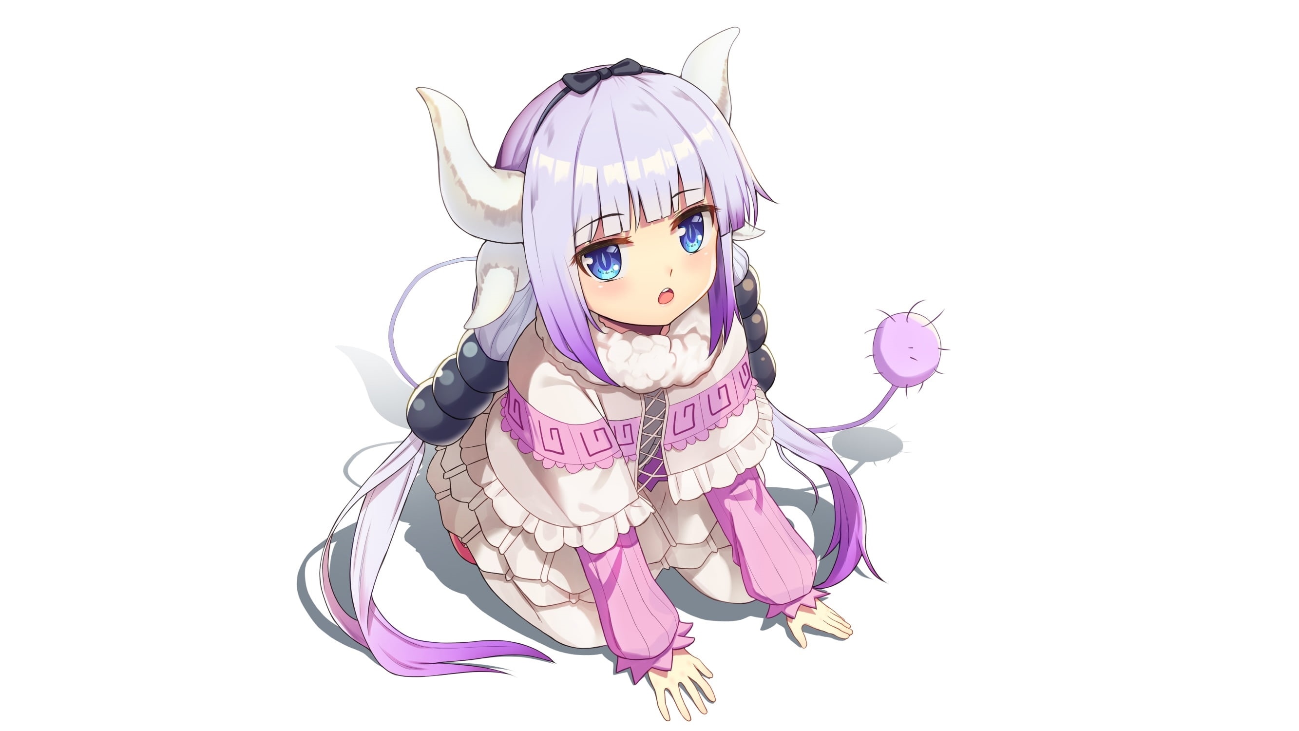 Kanna Kamui from Kobayashi-san Chi no Maid Dragon HD Wallpaper