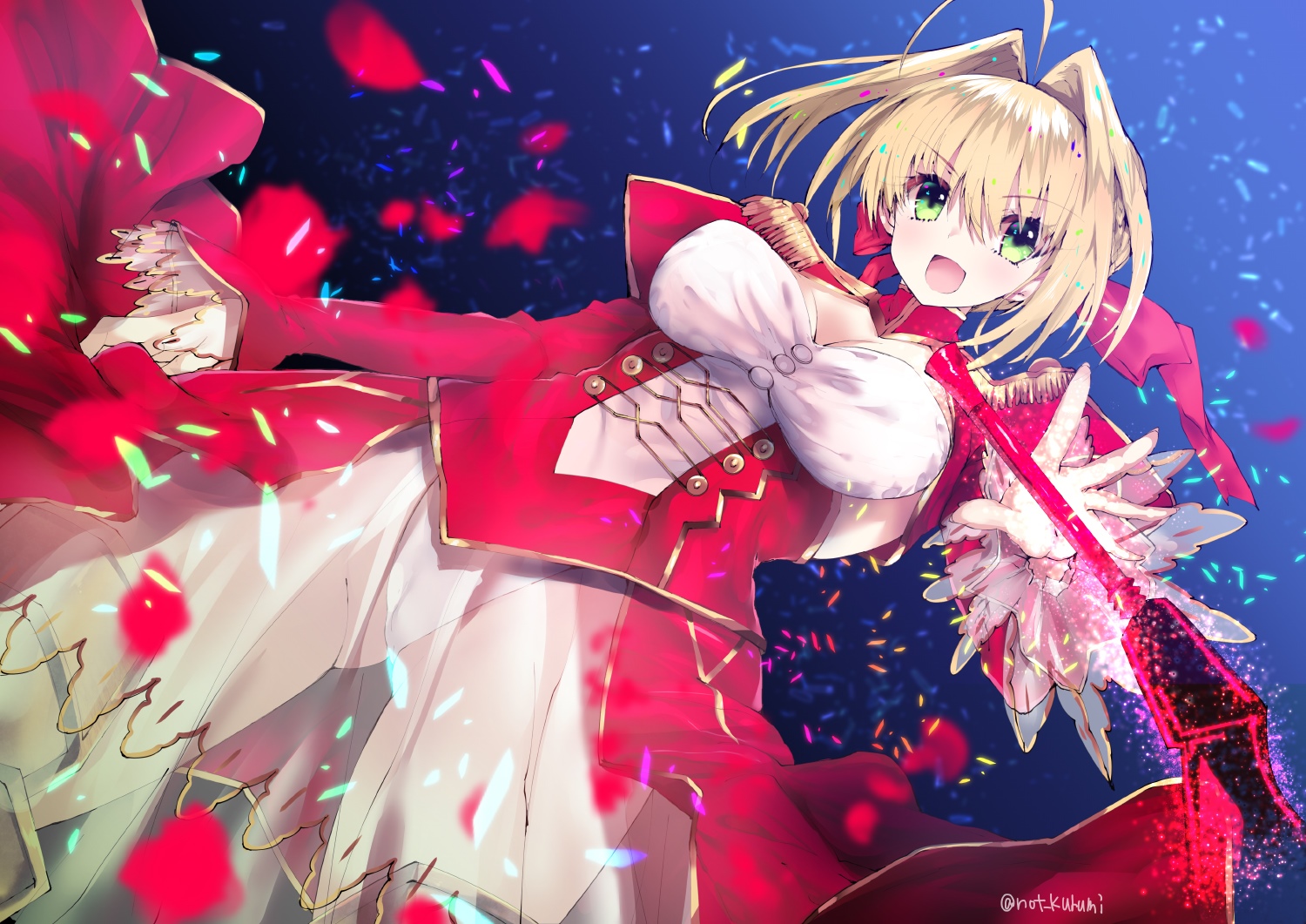 Nero Claudius from Fate/Grand Order fan art HD Wallpaper