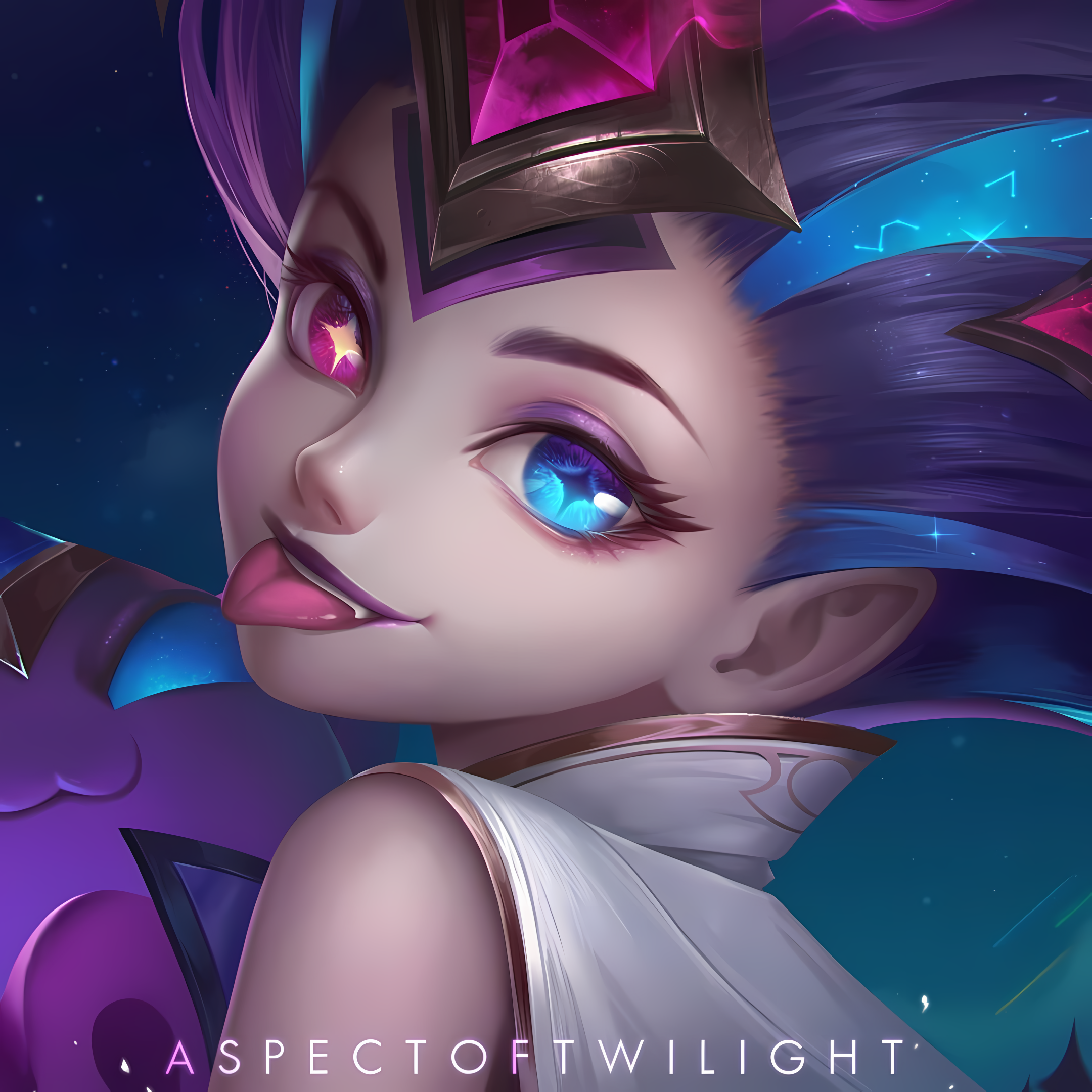 Zoe from League of Legends HD Wallpaper