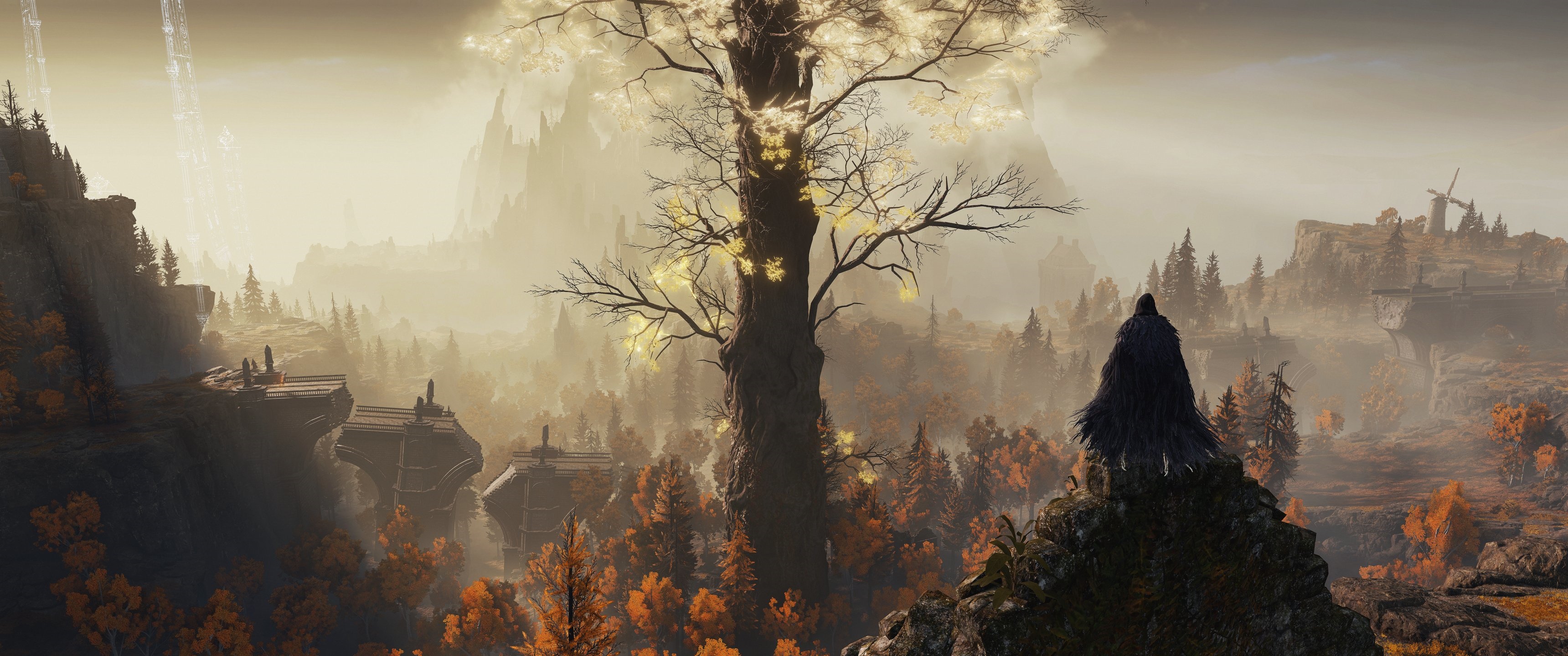 Elden Ring: The Erdtree and a lone Tarnished HD Wallpaper