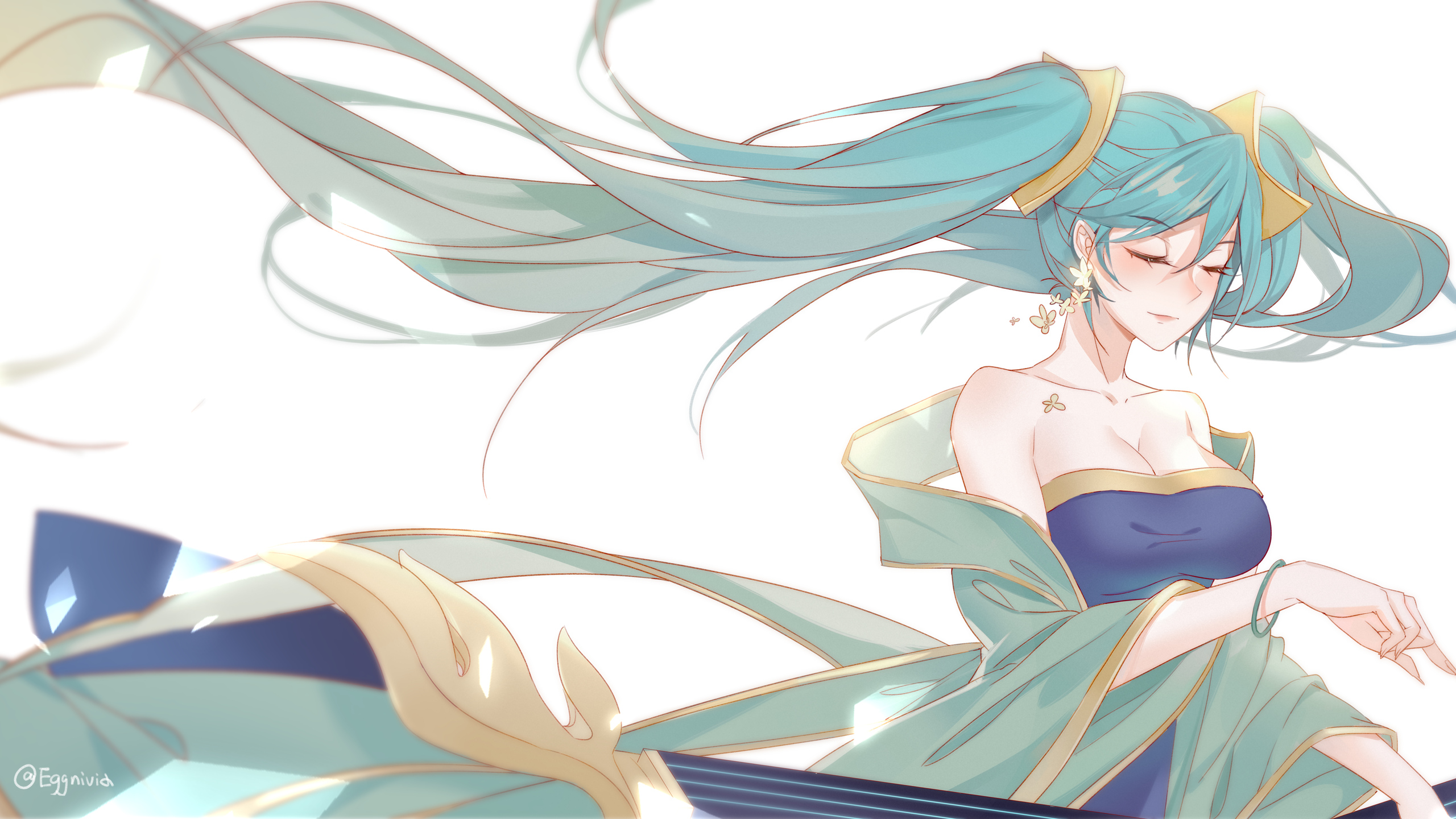 Sona from League of Legends HD Wallpaper