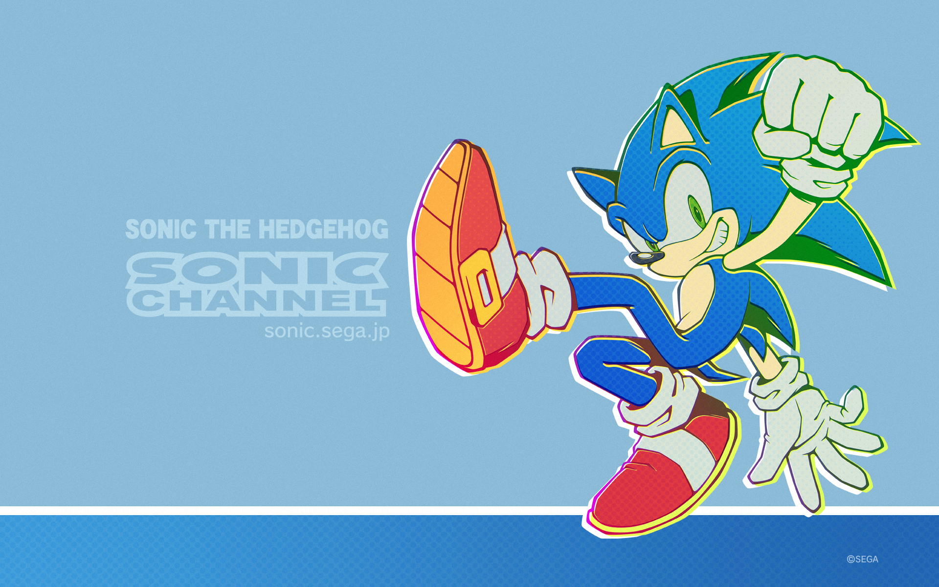 Sonic the Hedgehog Sonic Channel Art HD Wallpaper