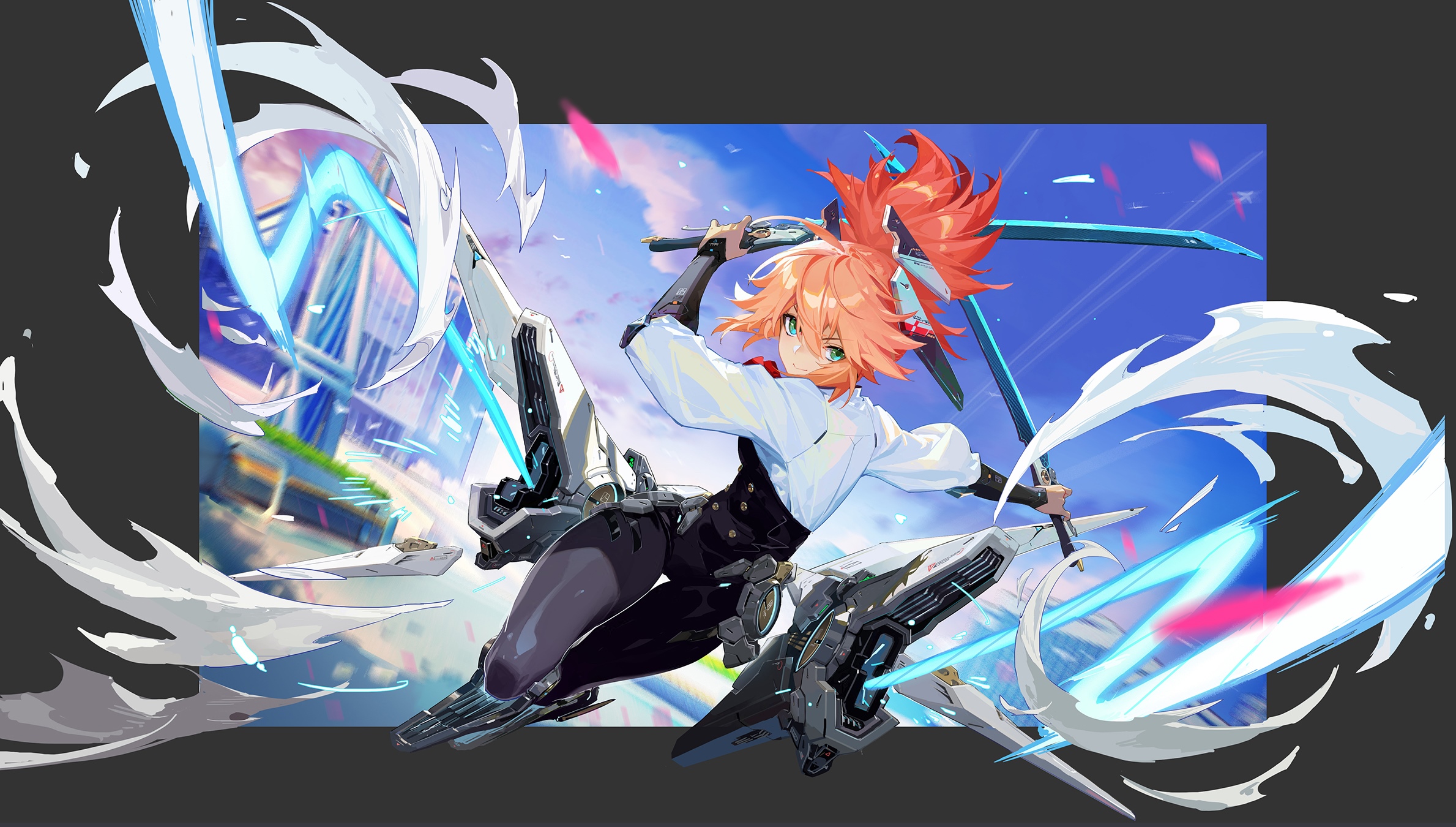 Han-0v0 character from Mobile Legends HD Wallpaper