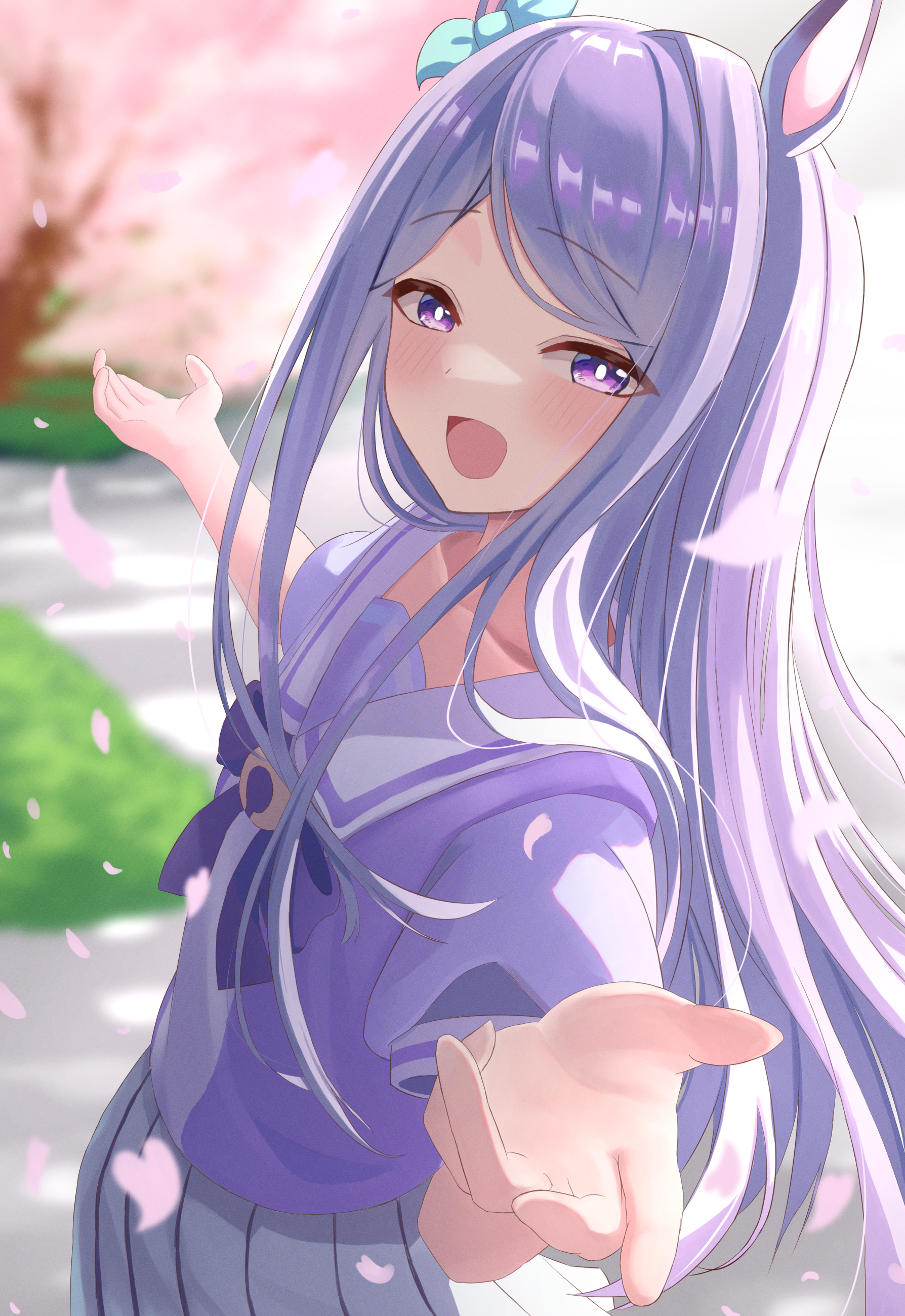 Mejiro McQueen from Uma Musume Pretty Derby HD Phone Wallpaper
