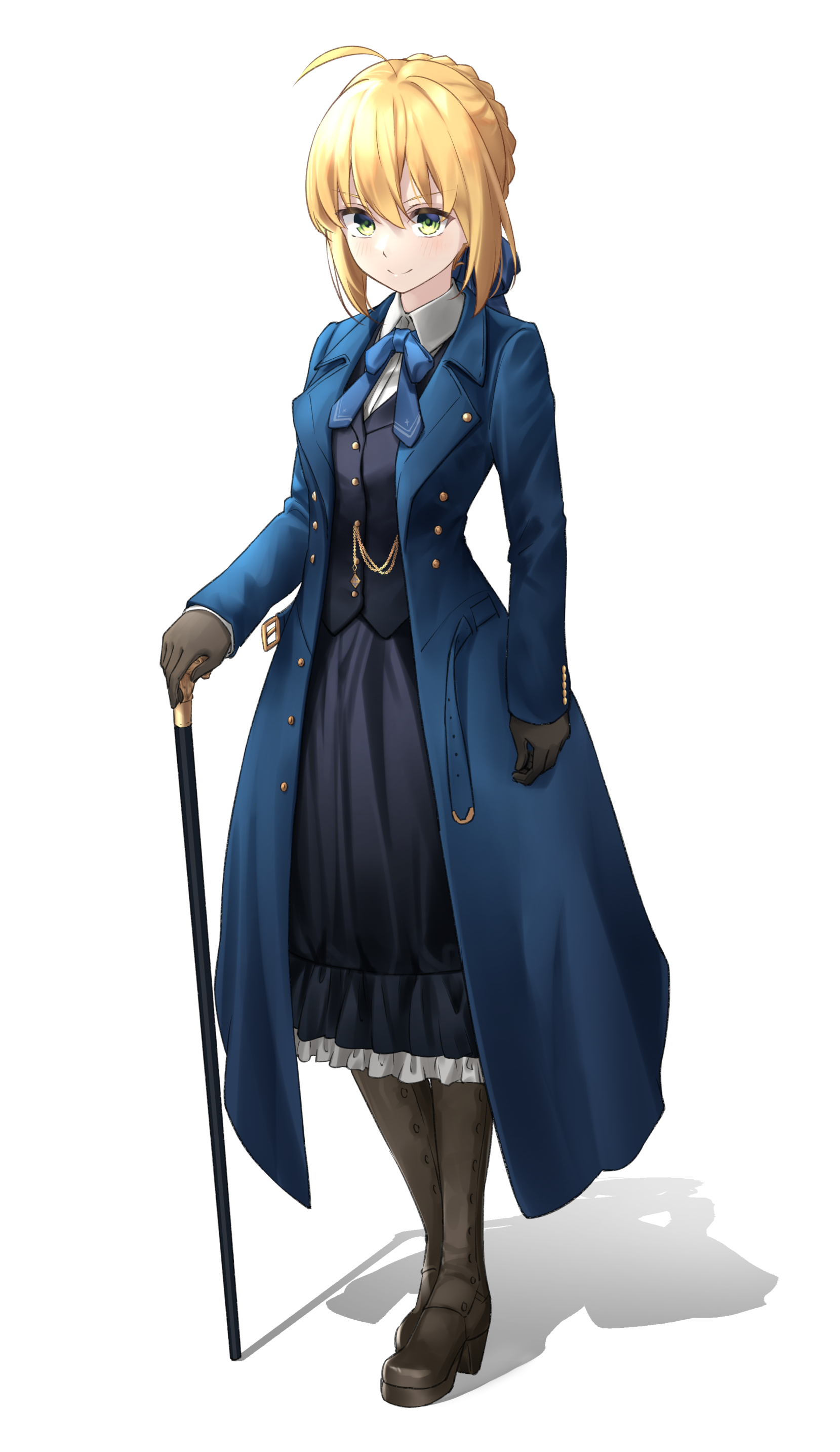 Artoria Pendragon in an alternate costume from Fate series HD Phone Wallpaper