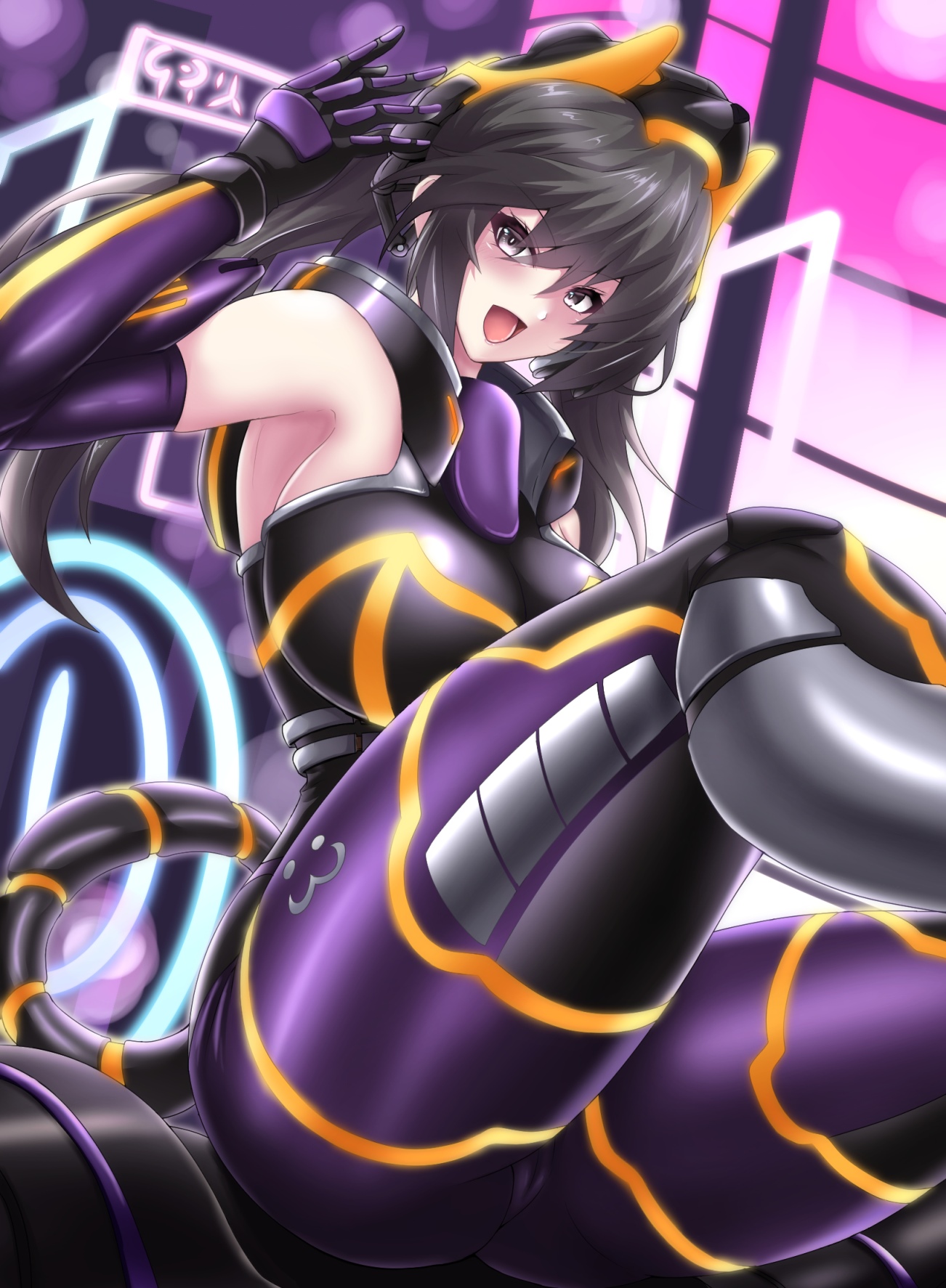 I:P Masquerena from Yu-Gi-Oh! in a futuristic outfit HD Phone Wallpaper